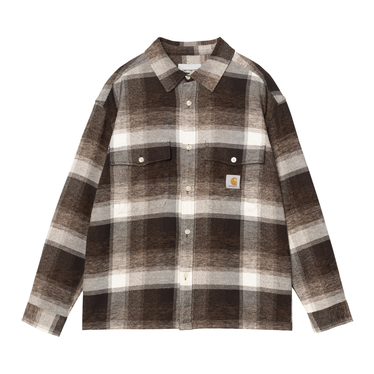 L/S Esterson Shirt - Esterson Check, Tobacco
