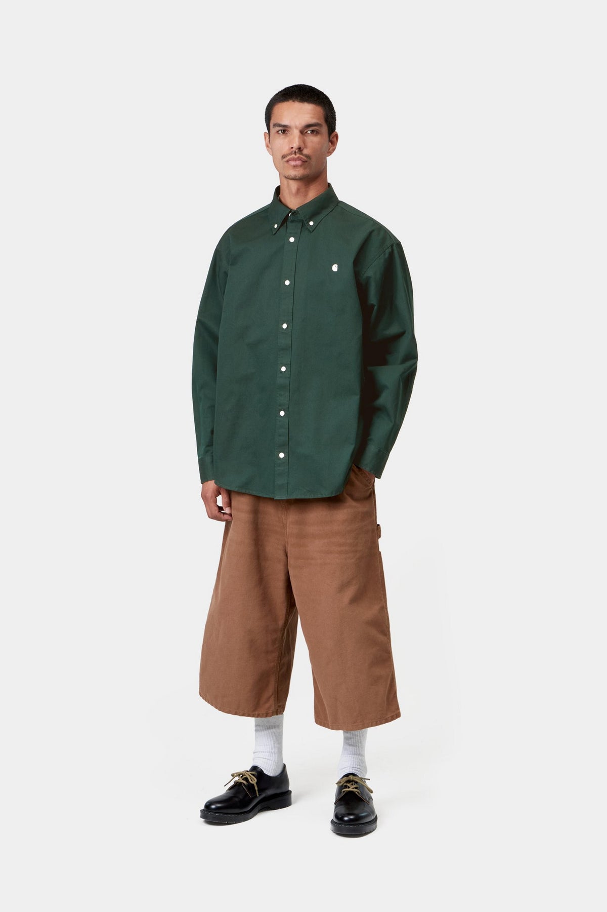 L/S OG Madison Shirt - Dark Scarab