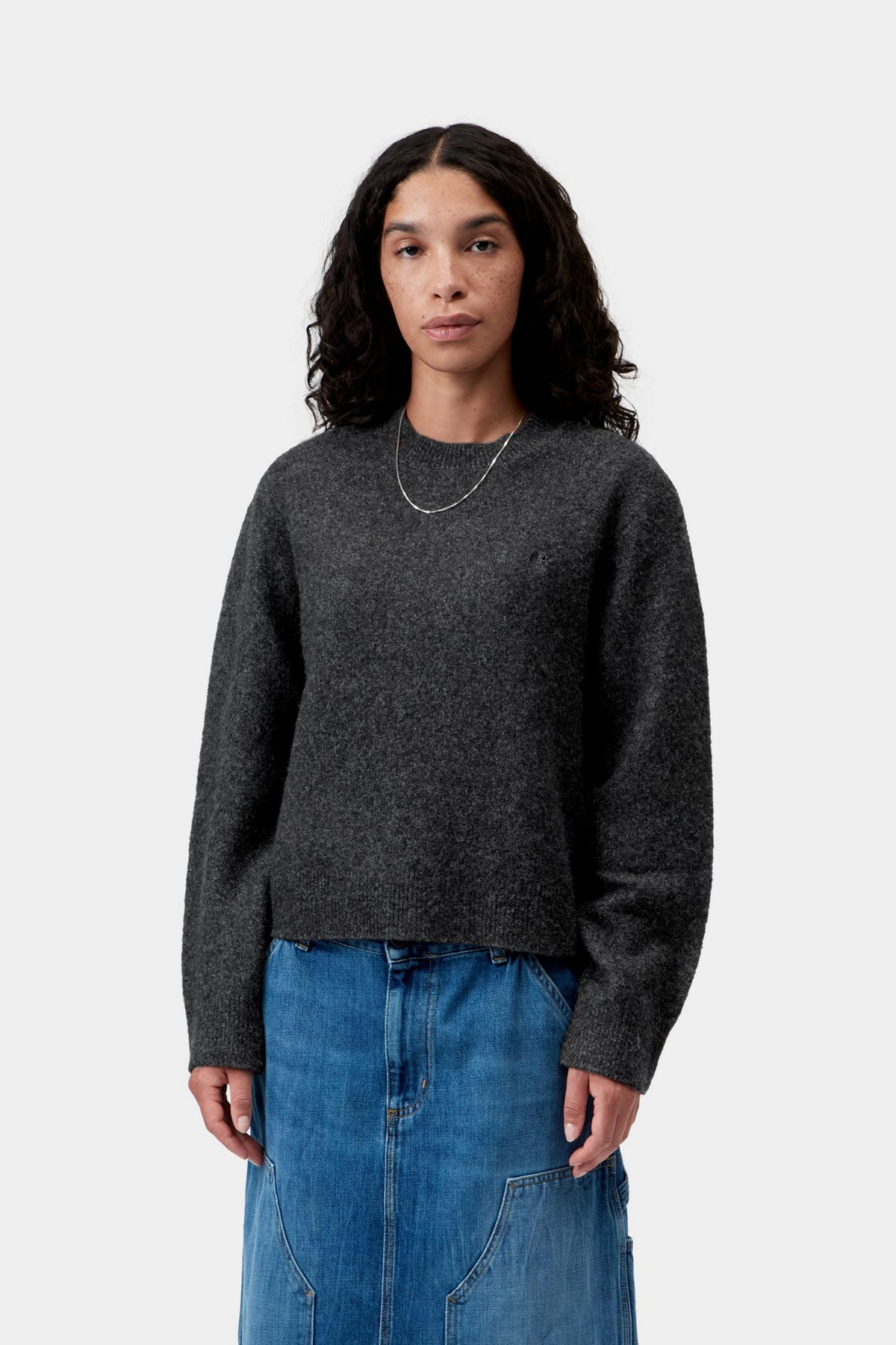 W’ Curtis Sweater - Tangled Black