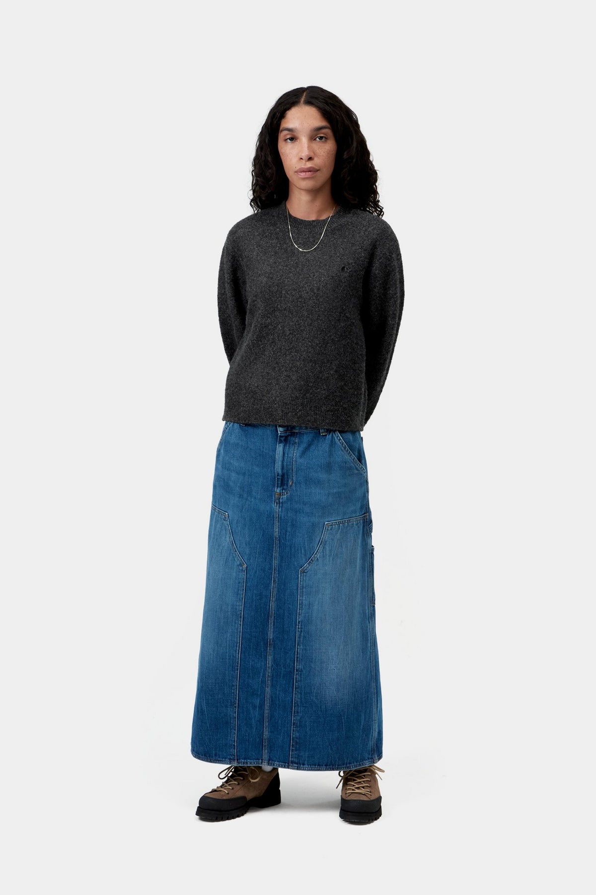 W’ Curtis Sweater - Tangled Black