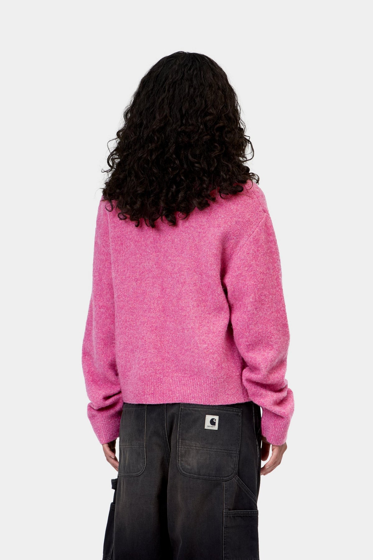 W’ Curtis Sweater - Tangled Hortensia