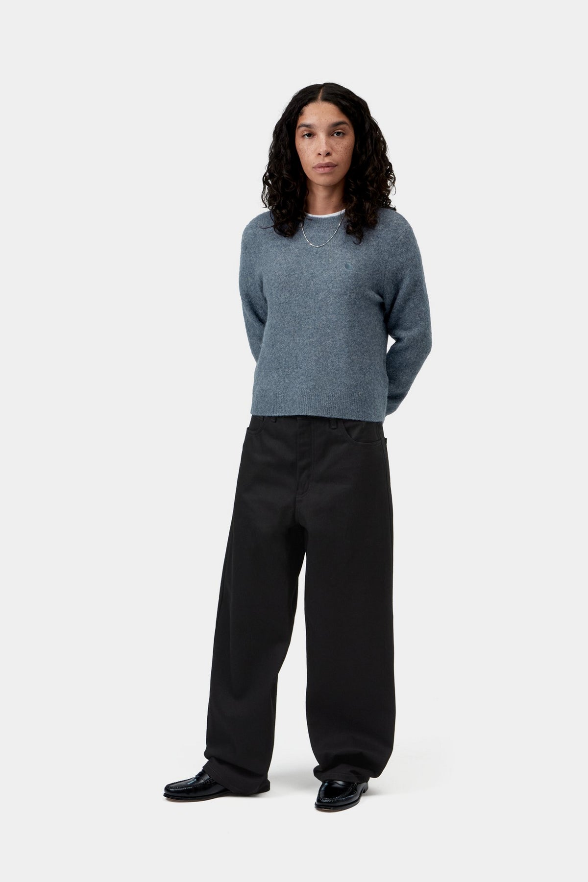 W’ Curtis Sweater - Tangled Shady Blue