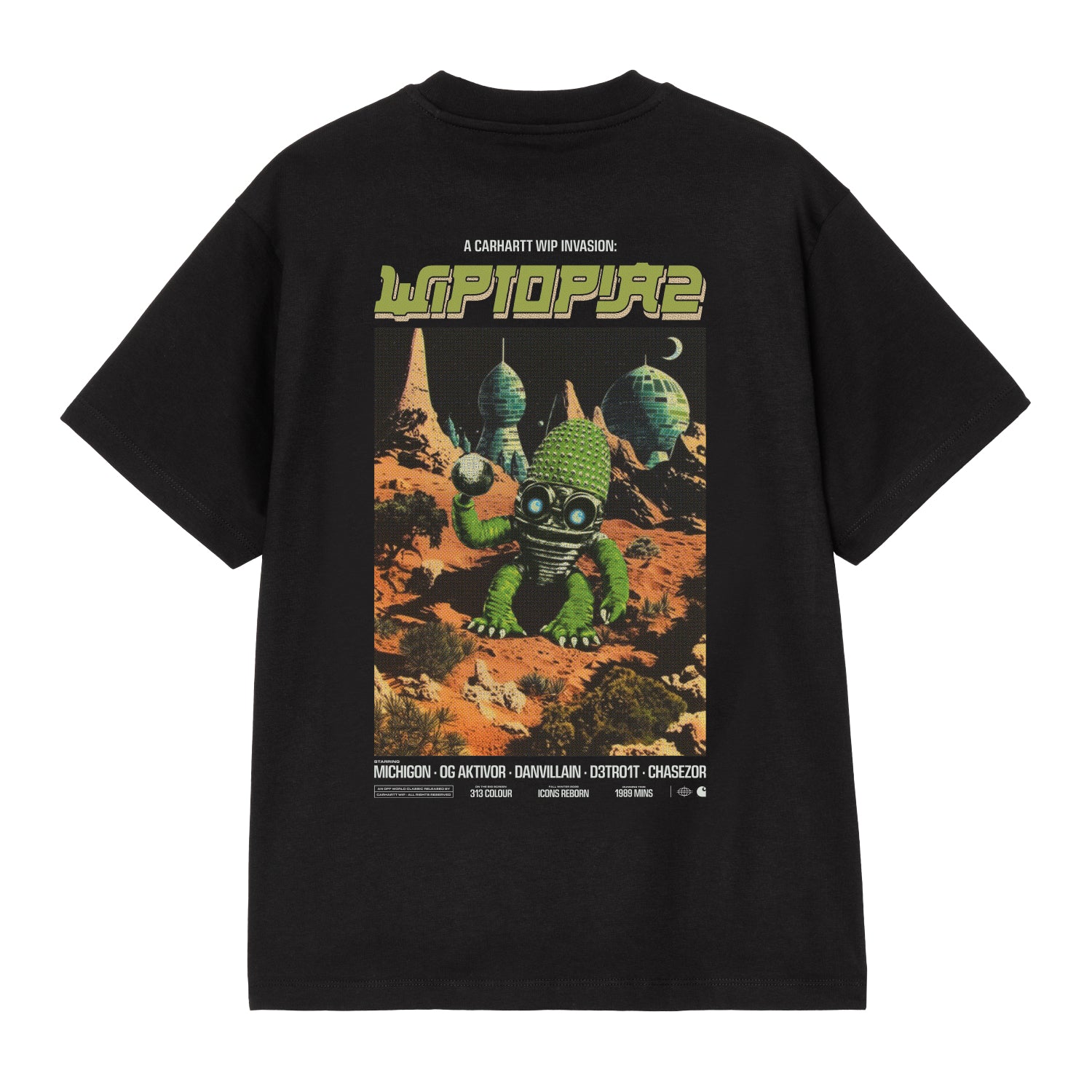 W' S/S Wiptopia II T-Shirt - Black