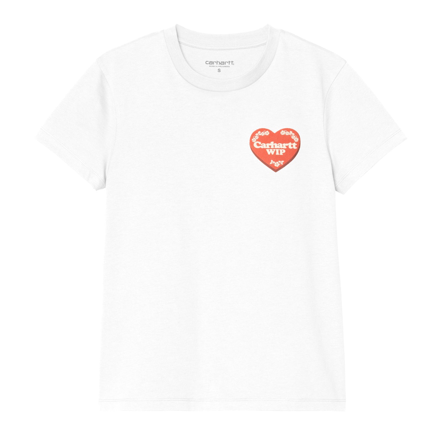 ウィメンズショートスリーブハートケースTシャツ