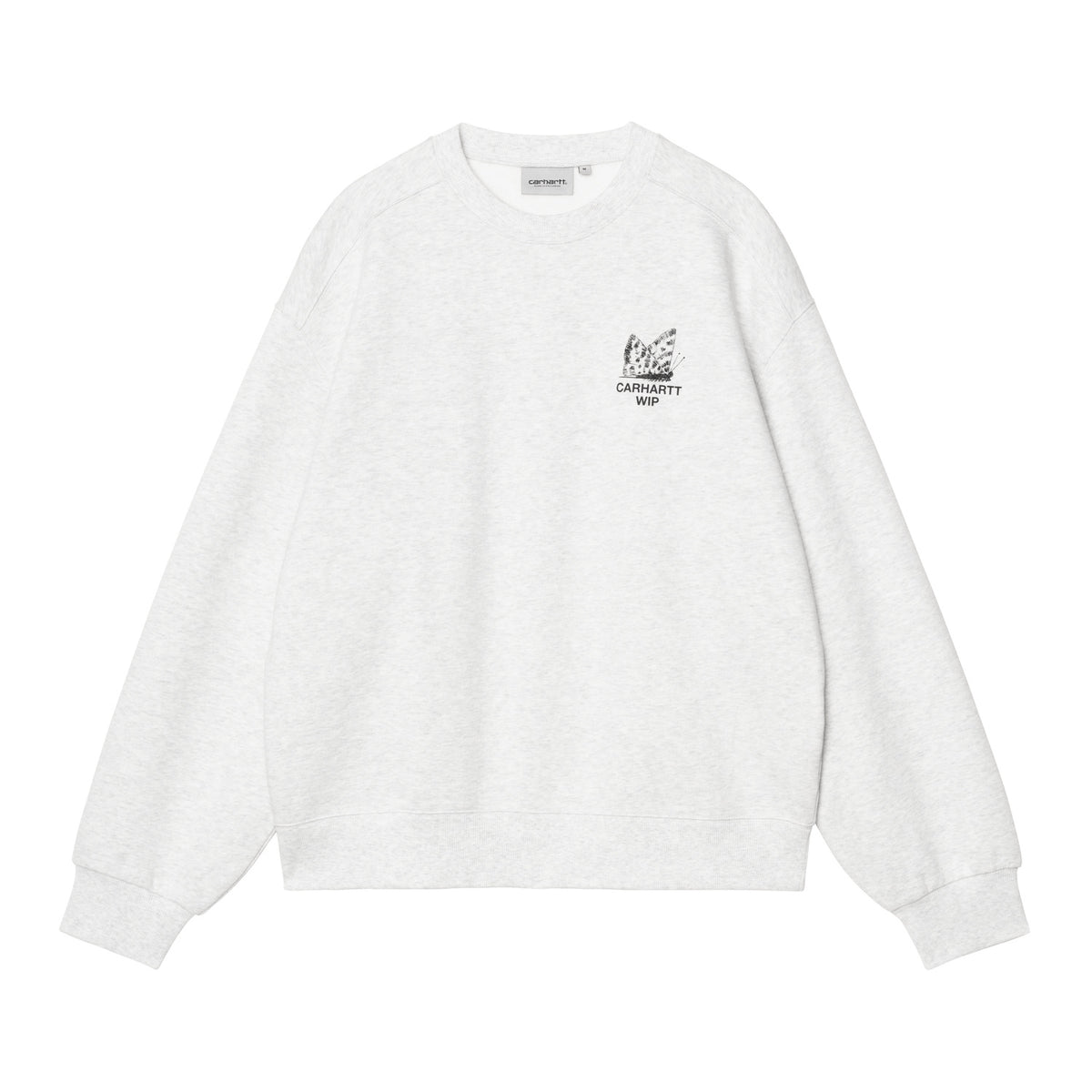 Hourglass Sweatshirt - Ash Heather stone washed