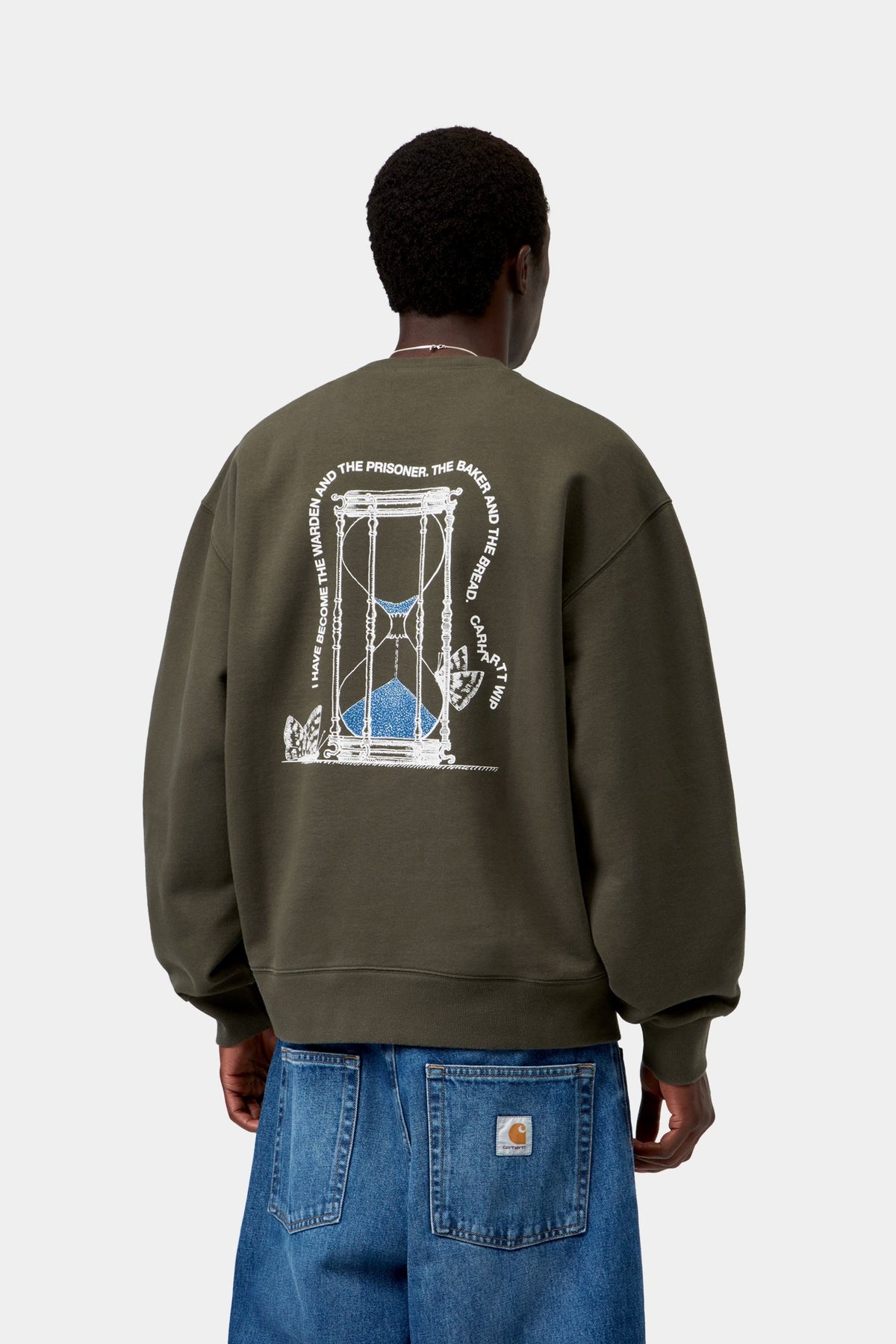 Hourglass Sweatshirt - Cypress stone washed