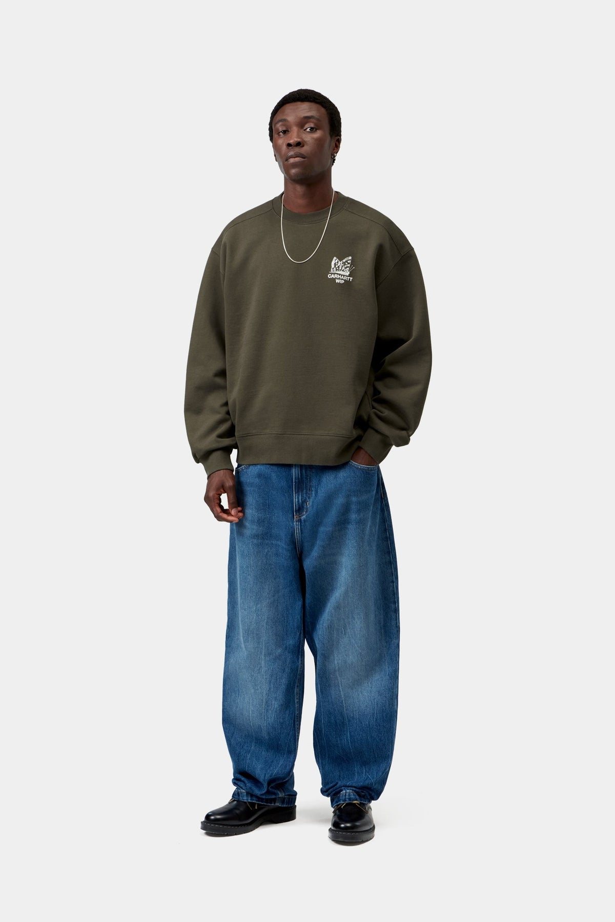 Hourglass Sweatshirt - Cypress stone washed