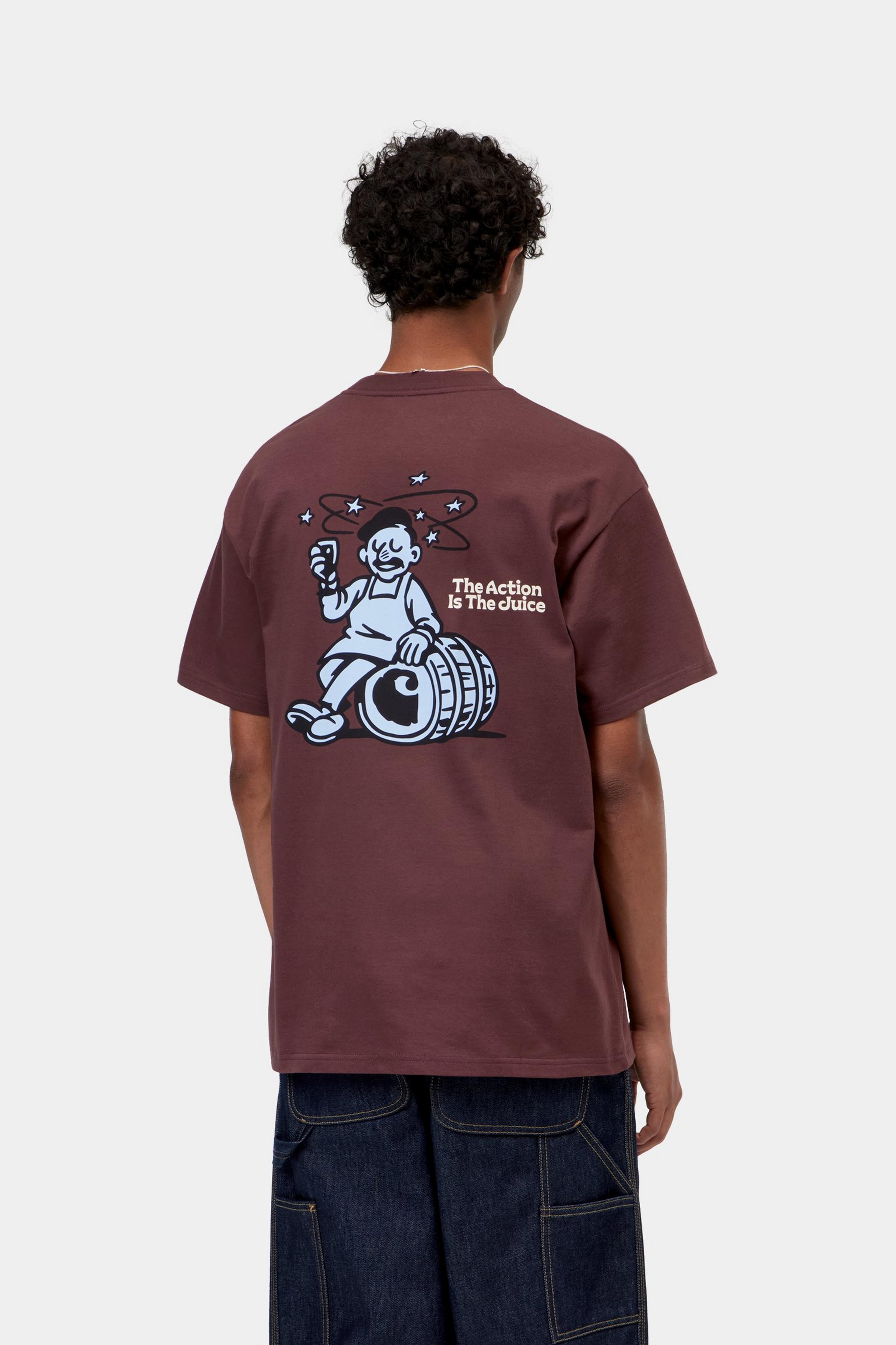 S/S Grape Picker T-Shirt - Amarone