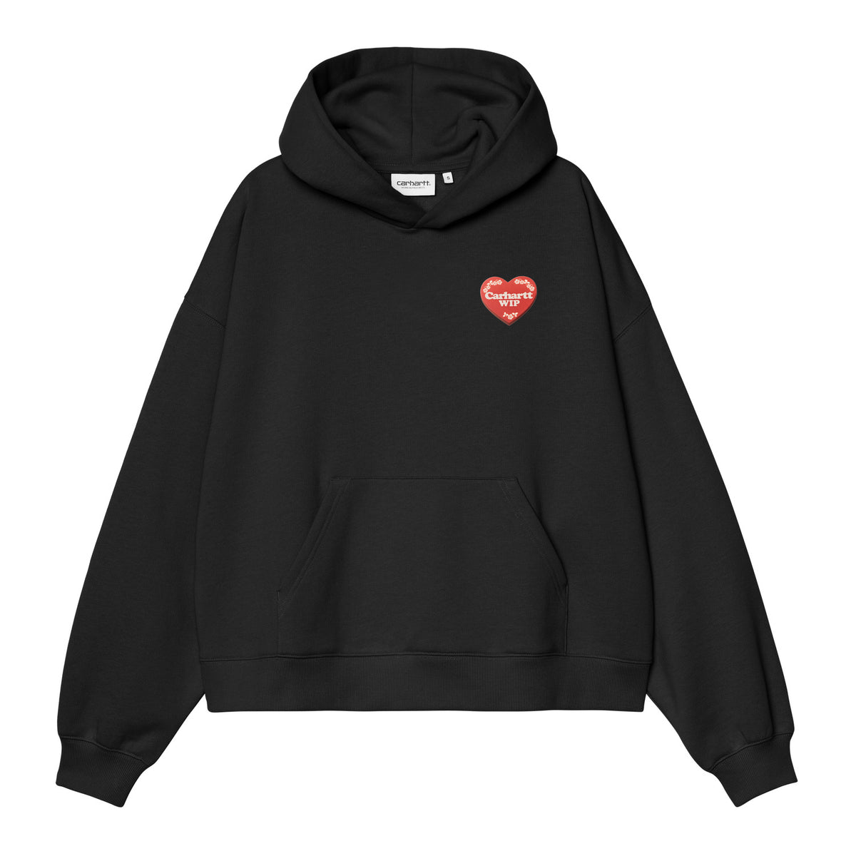 W' Hooded Hartt Case Sweatshirt - Black