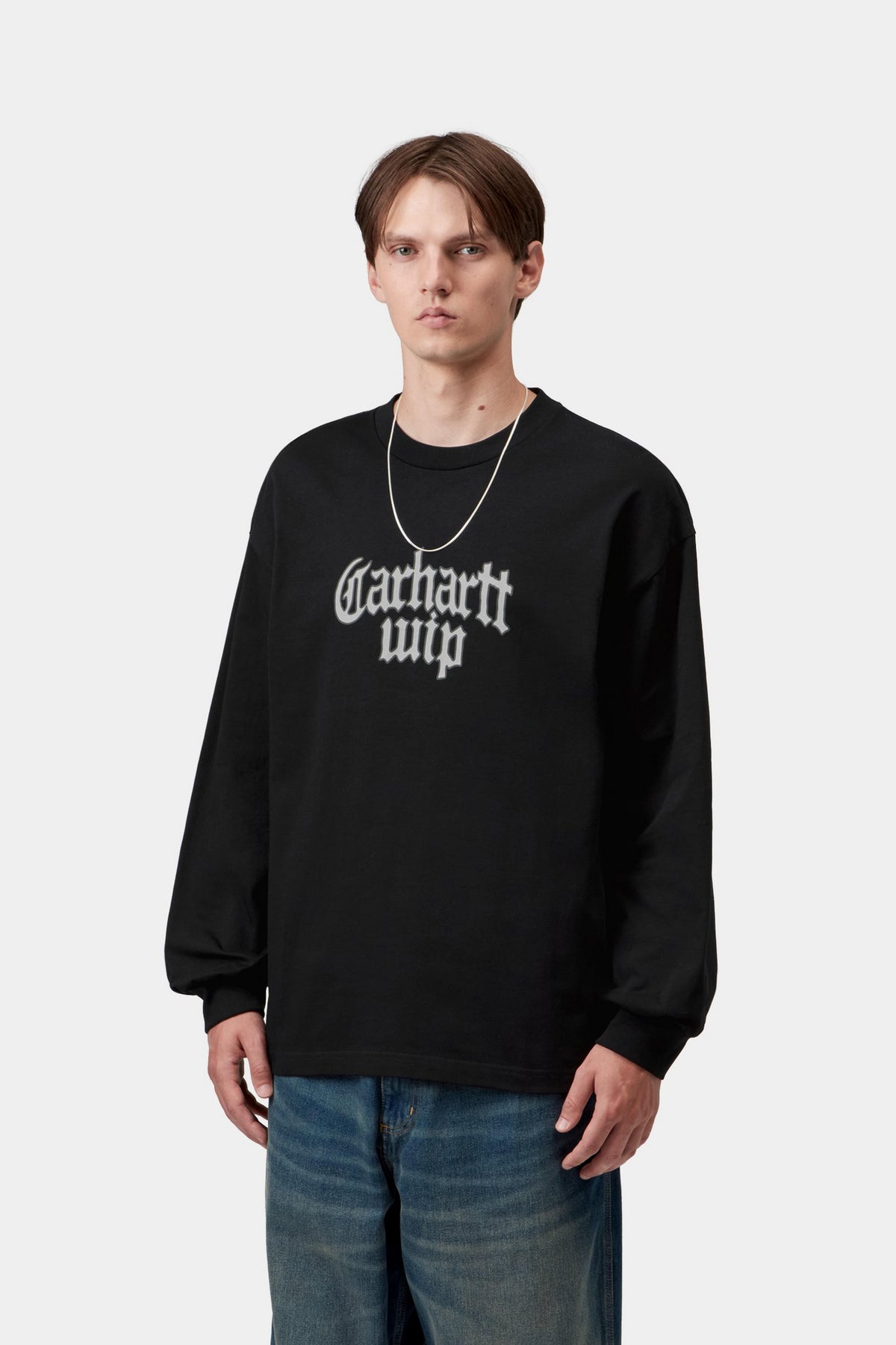 L/S Blackletter T-Shirt - Black