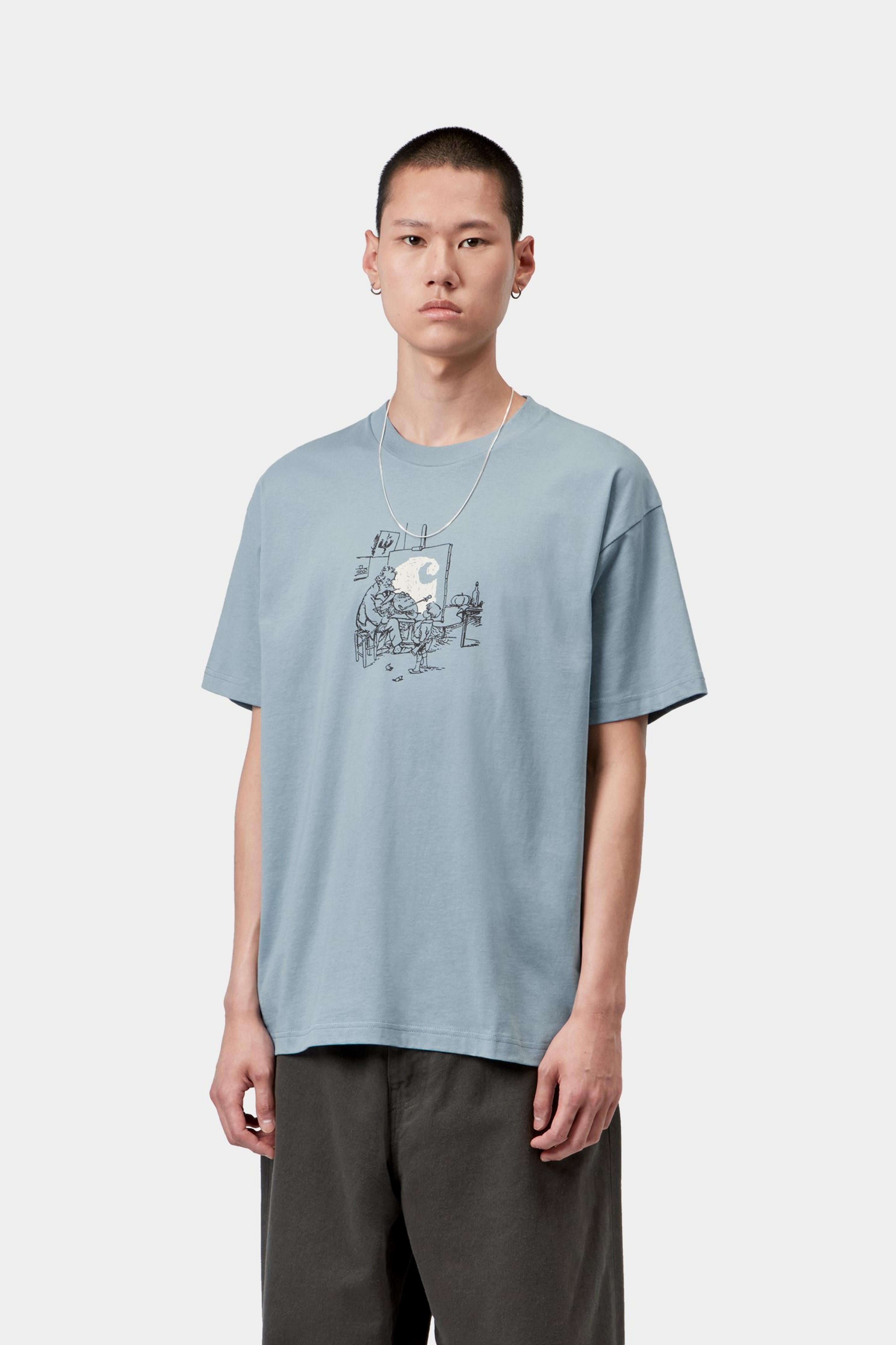 S/S Old Painter T-Shirt - Citadel
