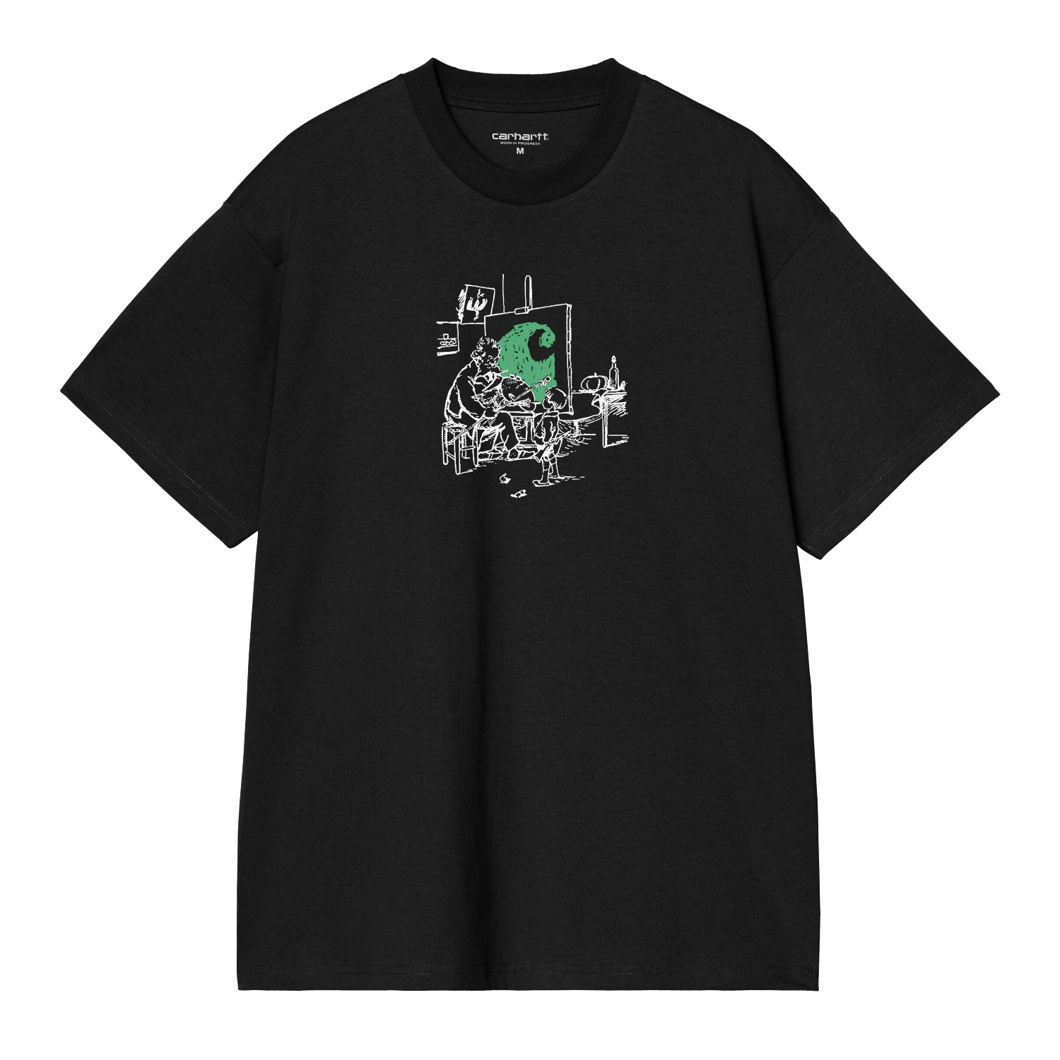 S/S Old Painter T-Shirt - Black