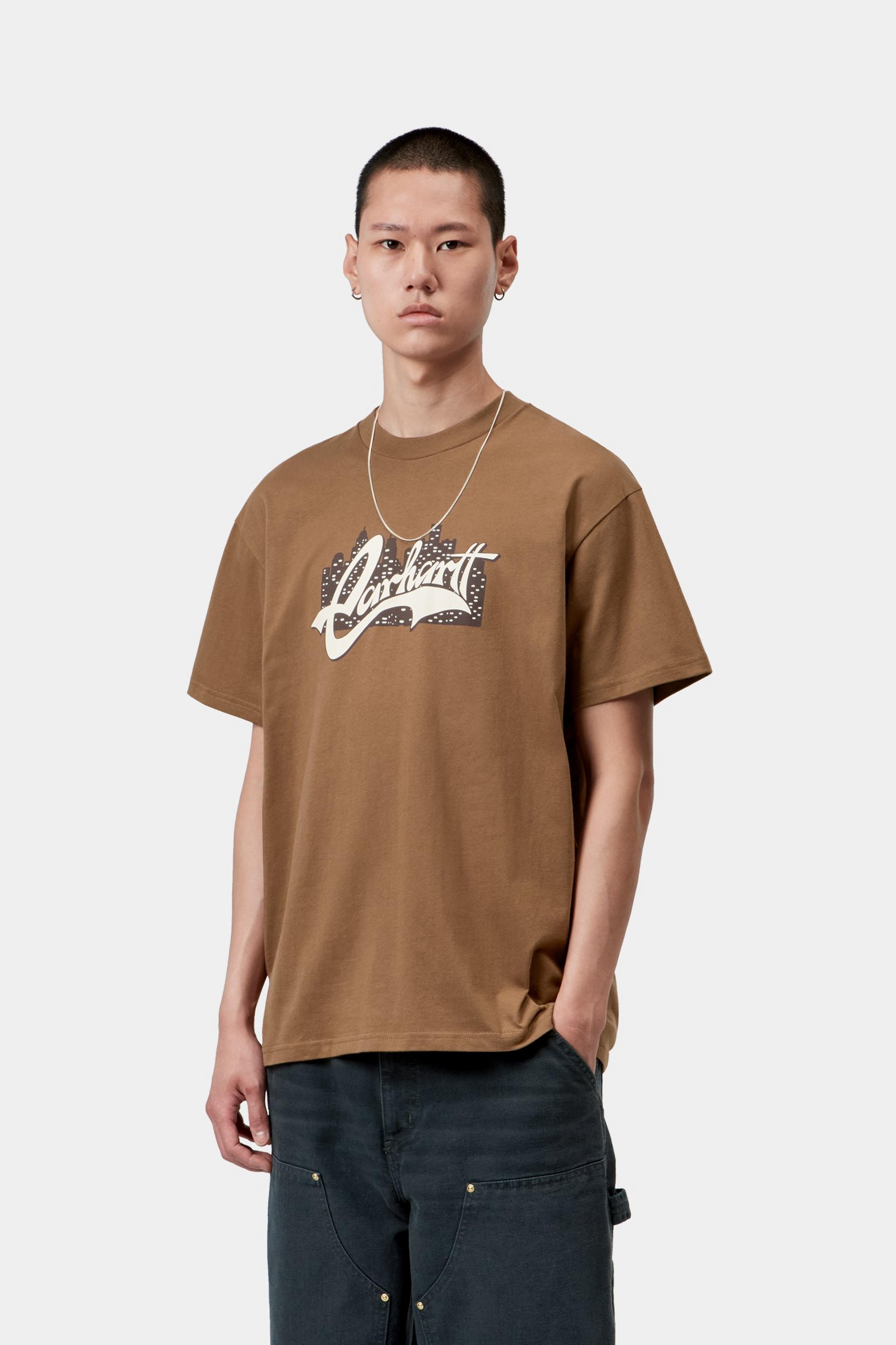S/S Boogie Night T-Shirt - WIP H Brown