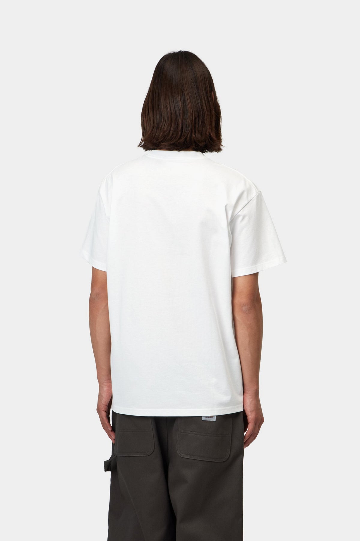 S/S Limn Script T-Shirt - White