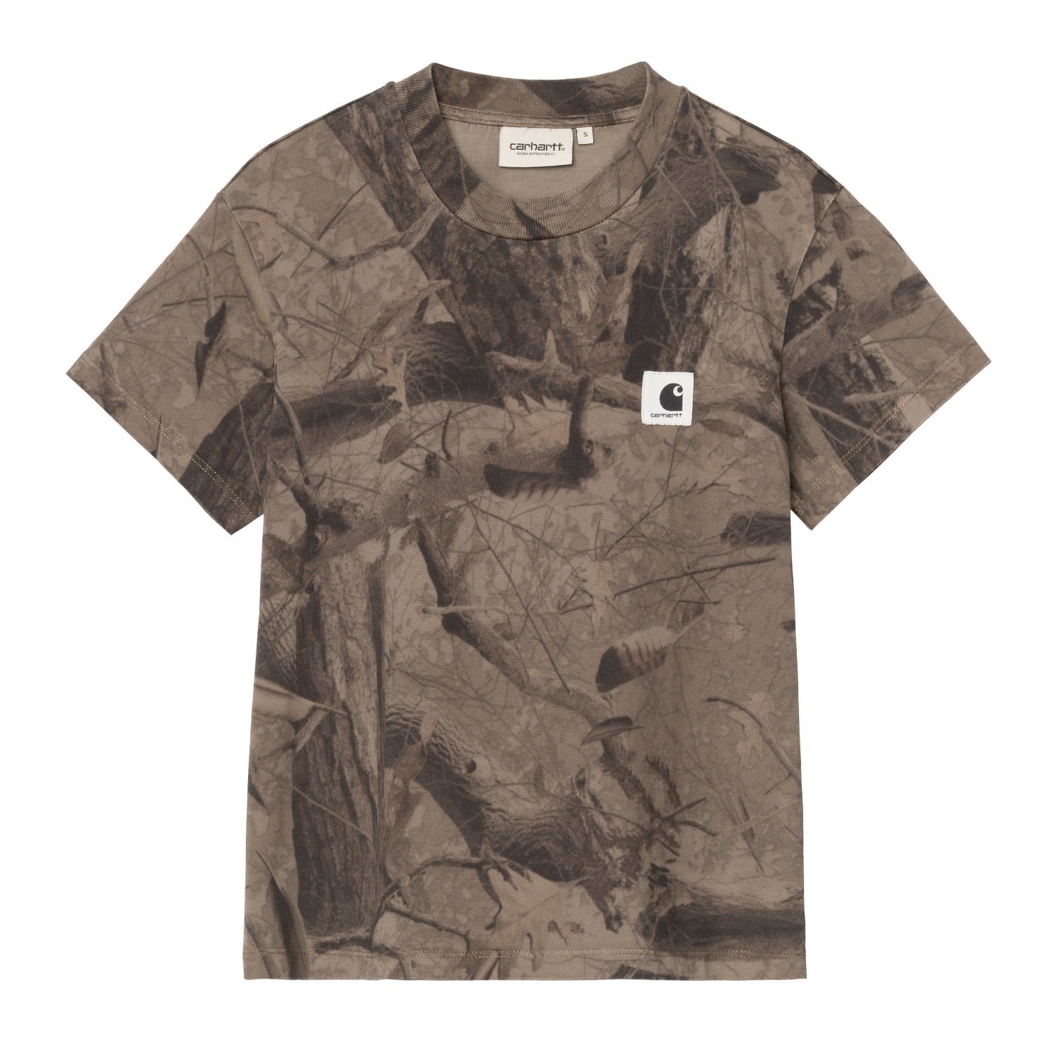 ウィメンズショートスリーブフェザーツリーTシャツ