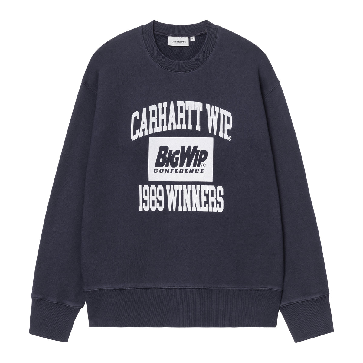 1989 Winners Sweat - Dark Navy, Heavy stone wash