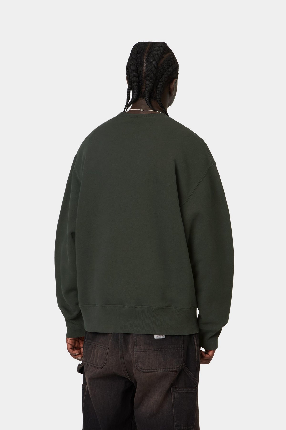 1989 Winners Sweat - Raven, Heavy stone wash