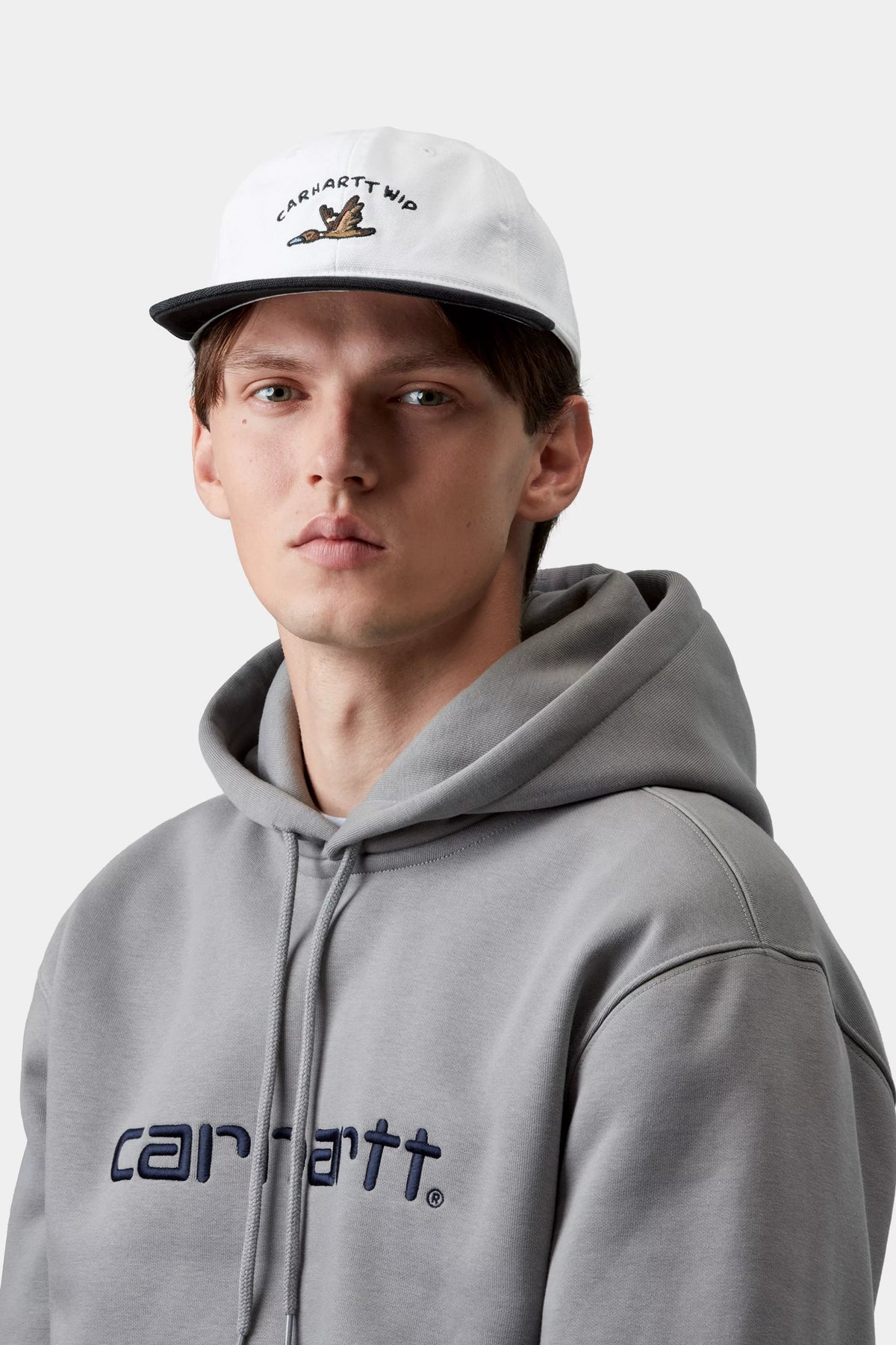 Animated Ducks Cap - White / Black