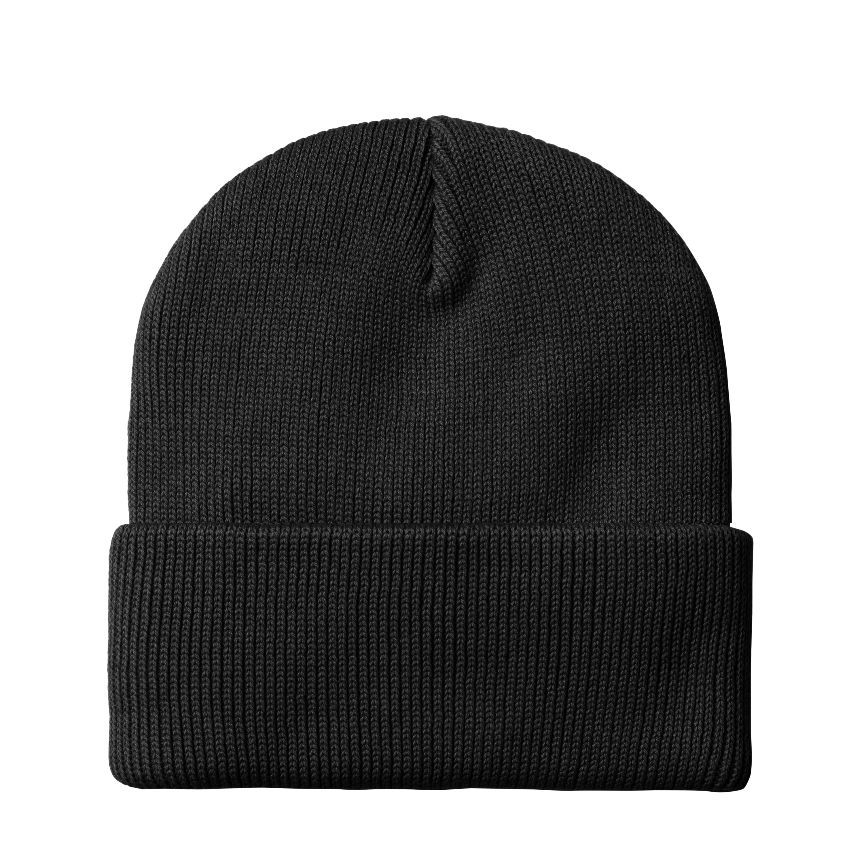 Arch Script Beanie - Black / WIP H Brown