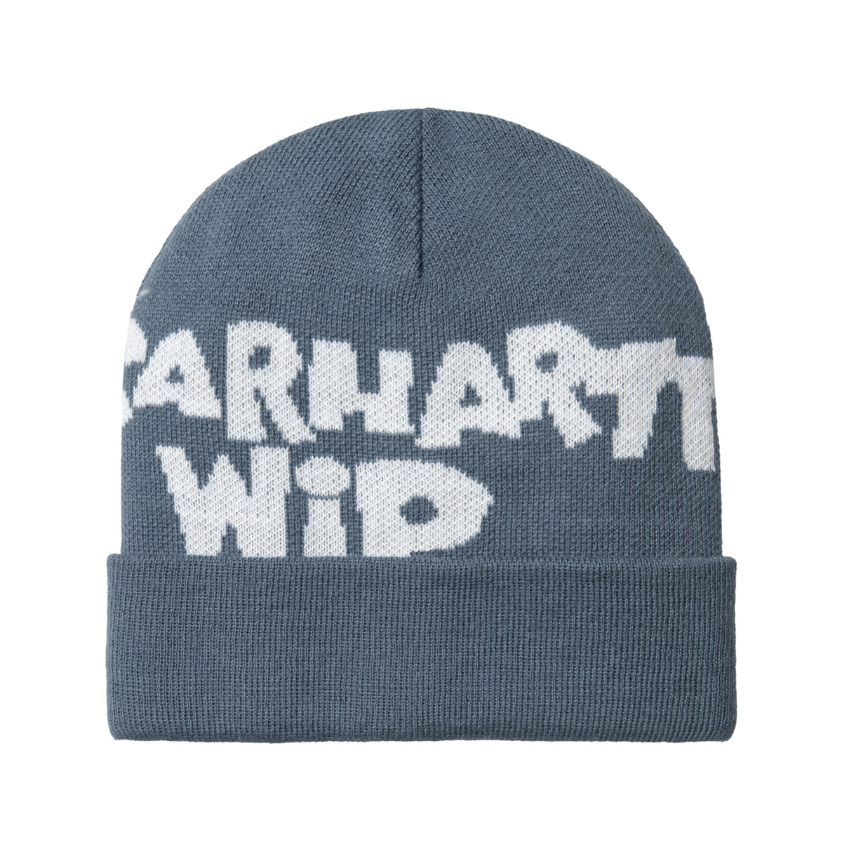 Cut Out Beanie - Icesheet / White