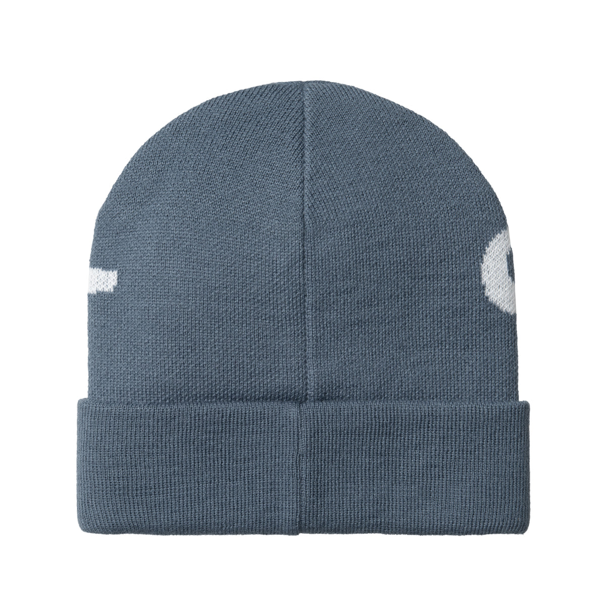 Cut Out Beanie - Icesheet / White