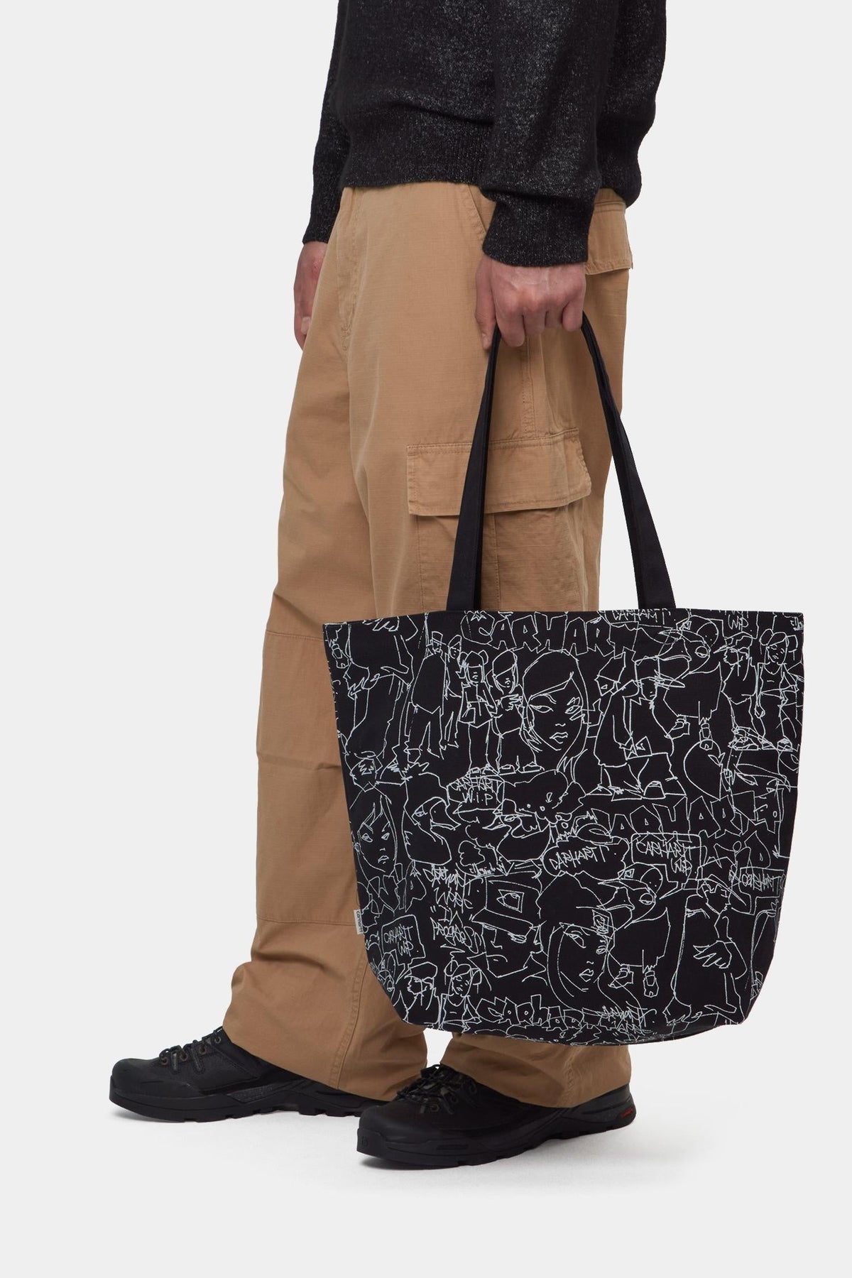 Blinkerfluid Tote - Blinkerfluid Print, Black