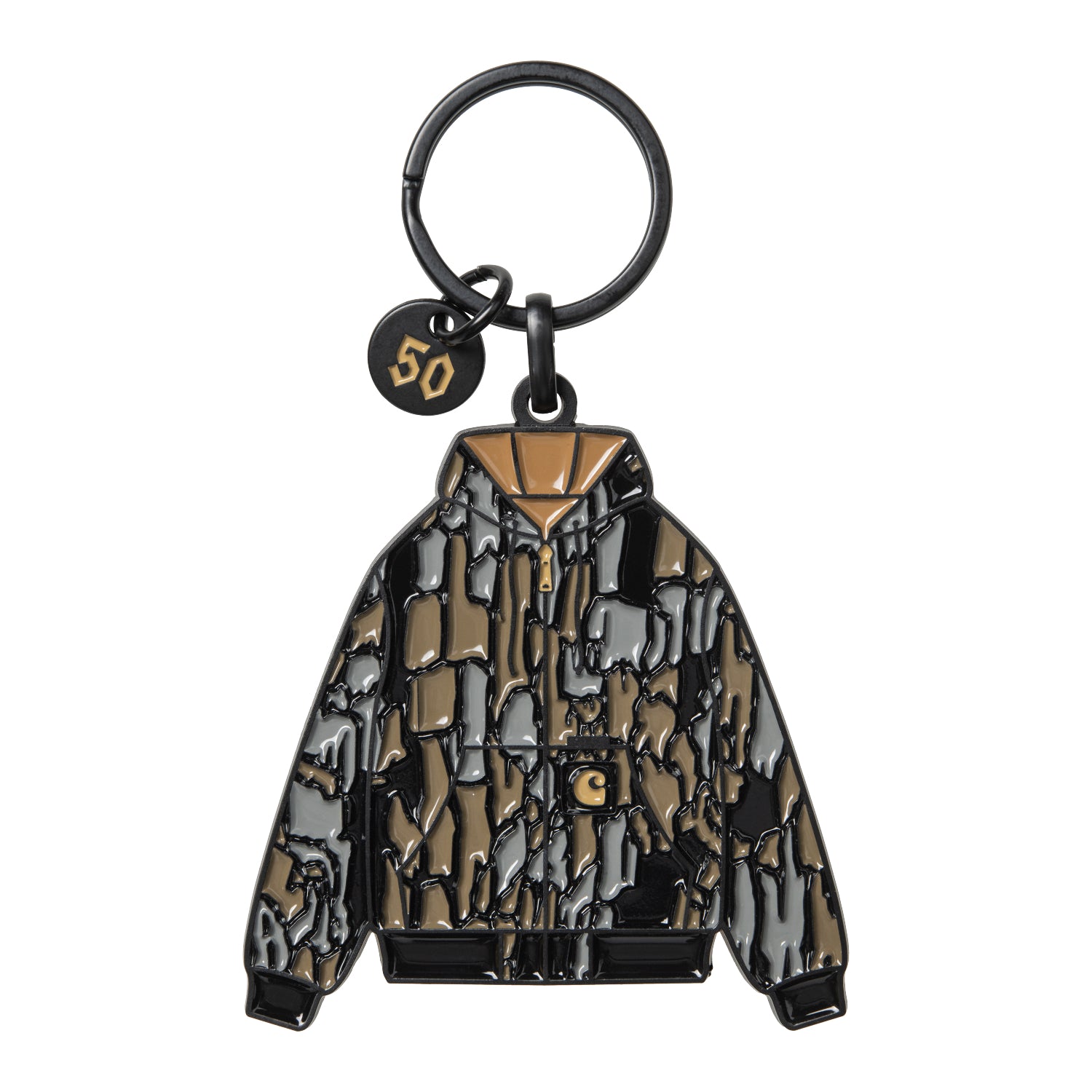 50th Anniv OG ActiveJacket Keychain - Camo Trebark