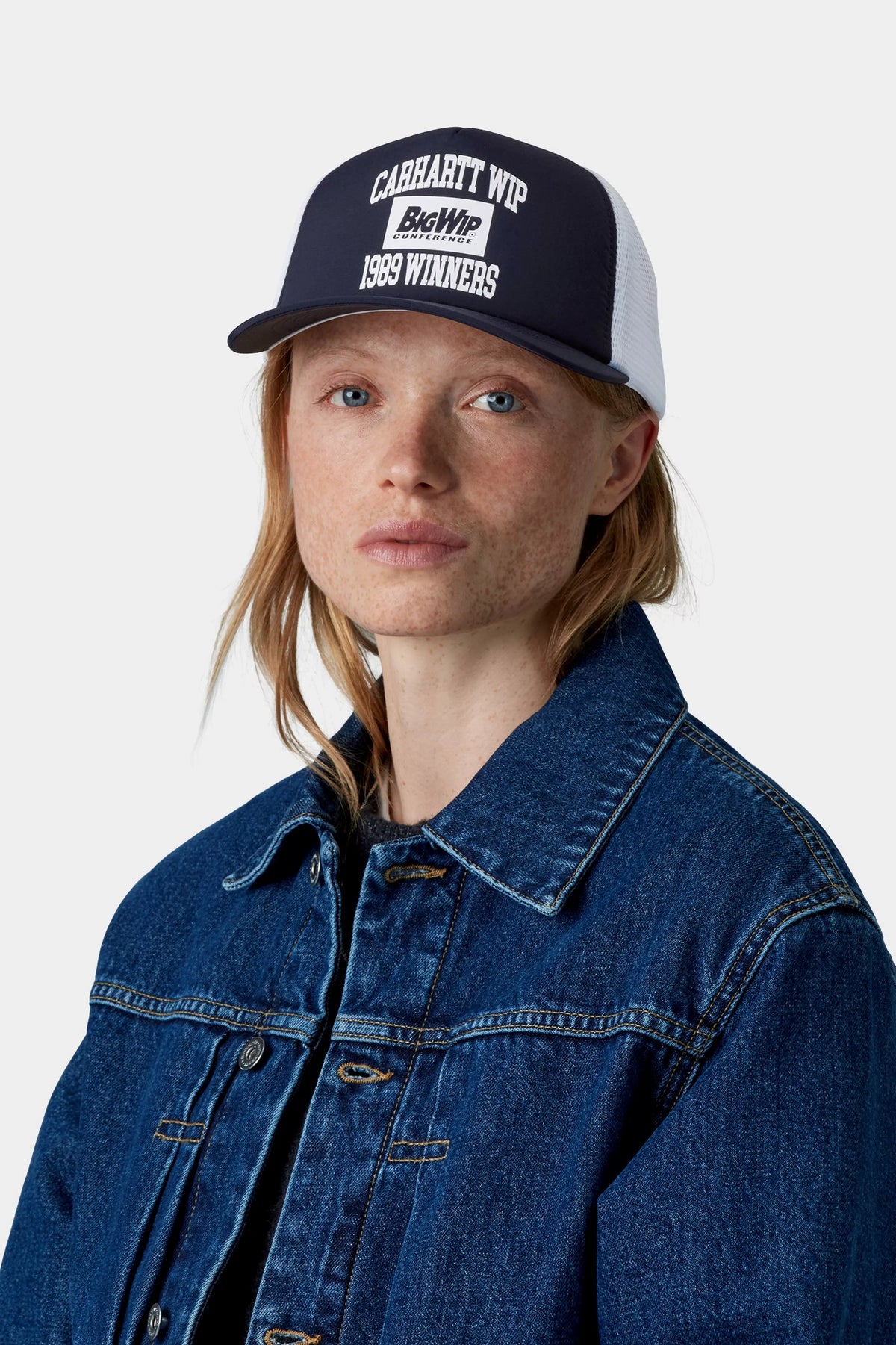 1989 Winners Trucker Cap - Dark Navy / White