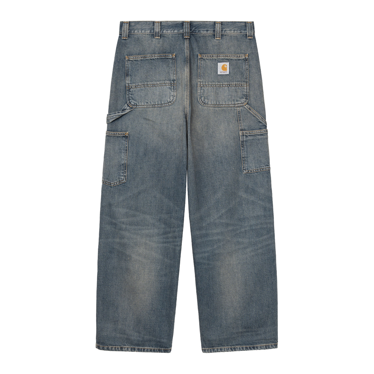 Oakland Pant - Blue, Worn used wash