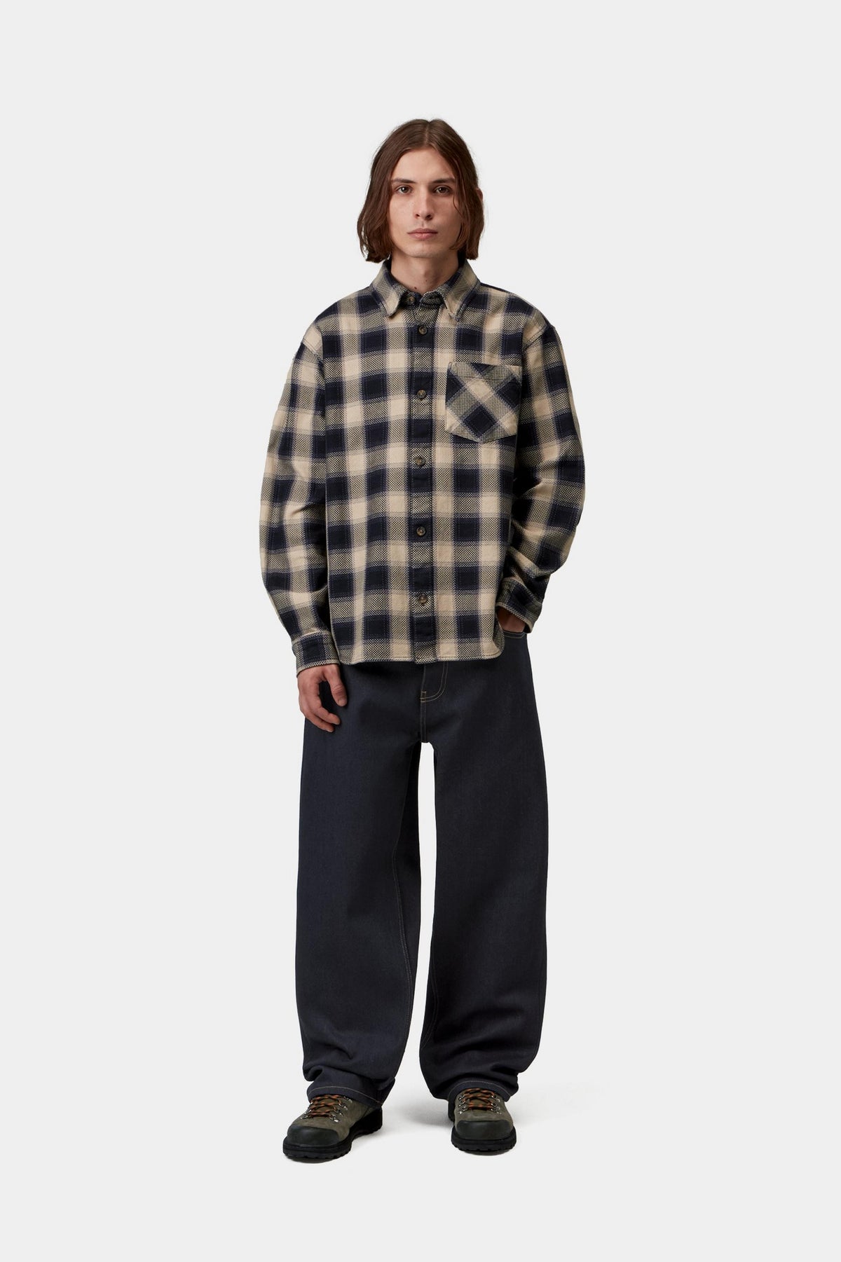 Payson Pant - Blue, Rigid