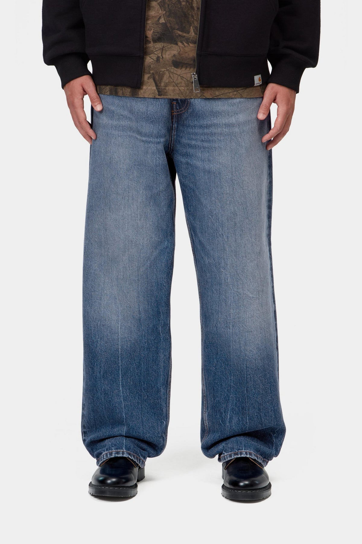 Payson Pant - Blue, Marble used wash