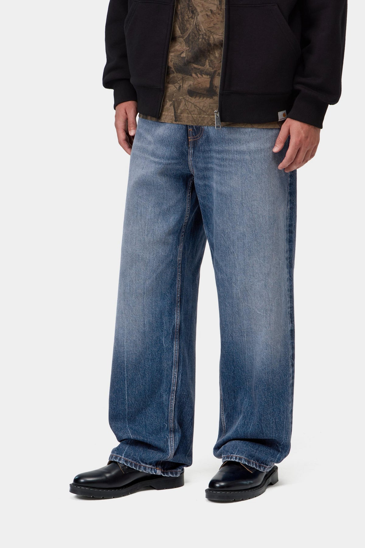 Payson Pant - Blue, Marble used wash