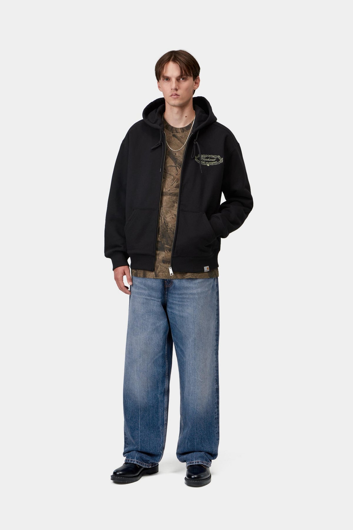 Payson Pant - Blue, Marble used wash