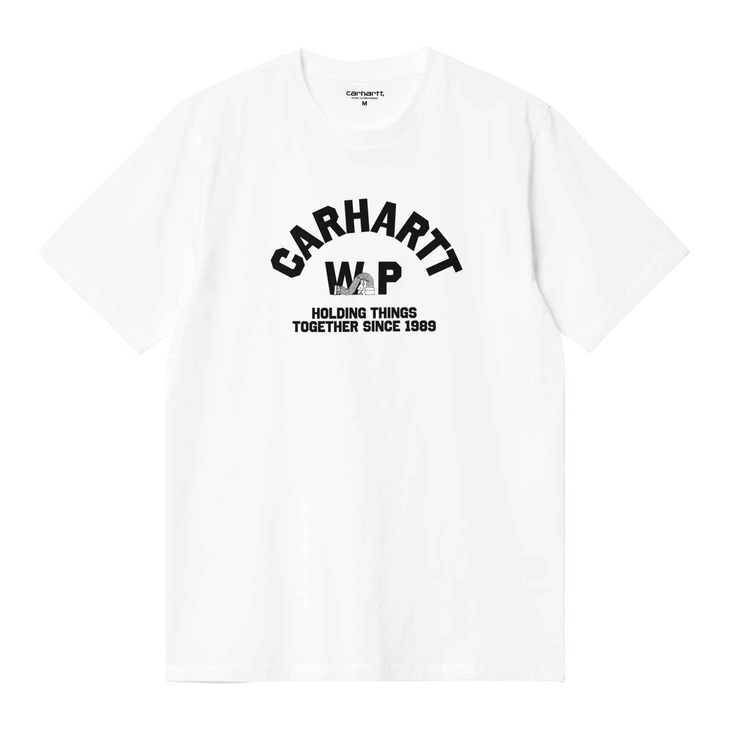 S/S Column T-Shirt - White