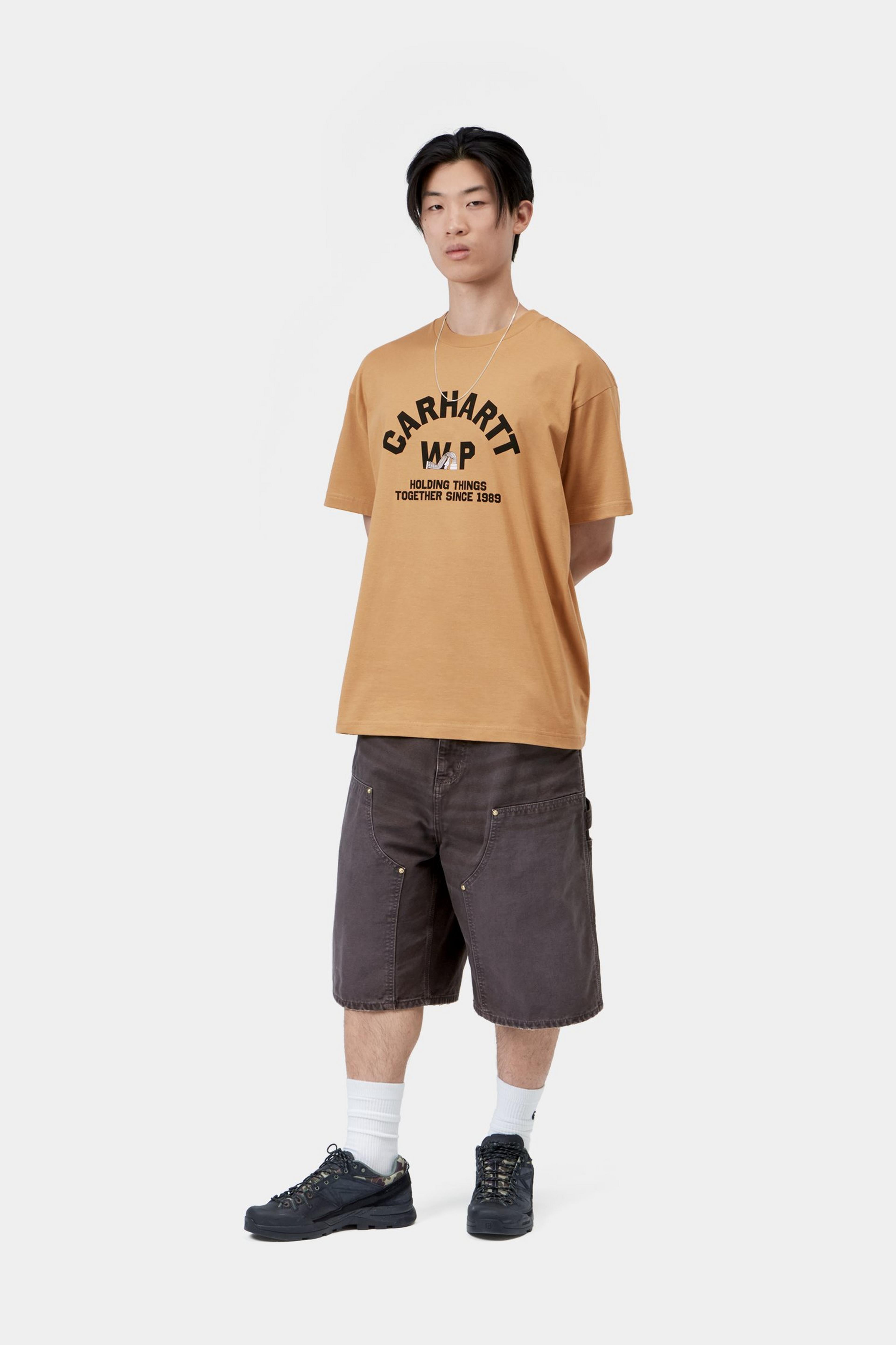 S/S Column T-Shirt - WIP Dusty H