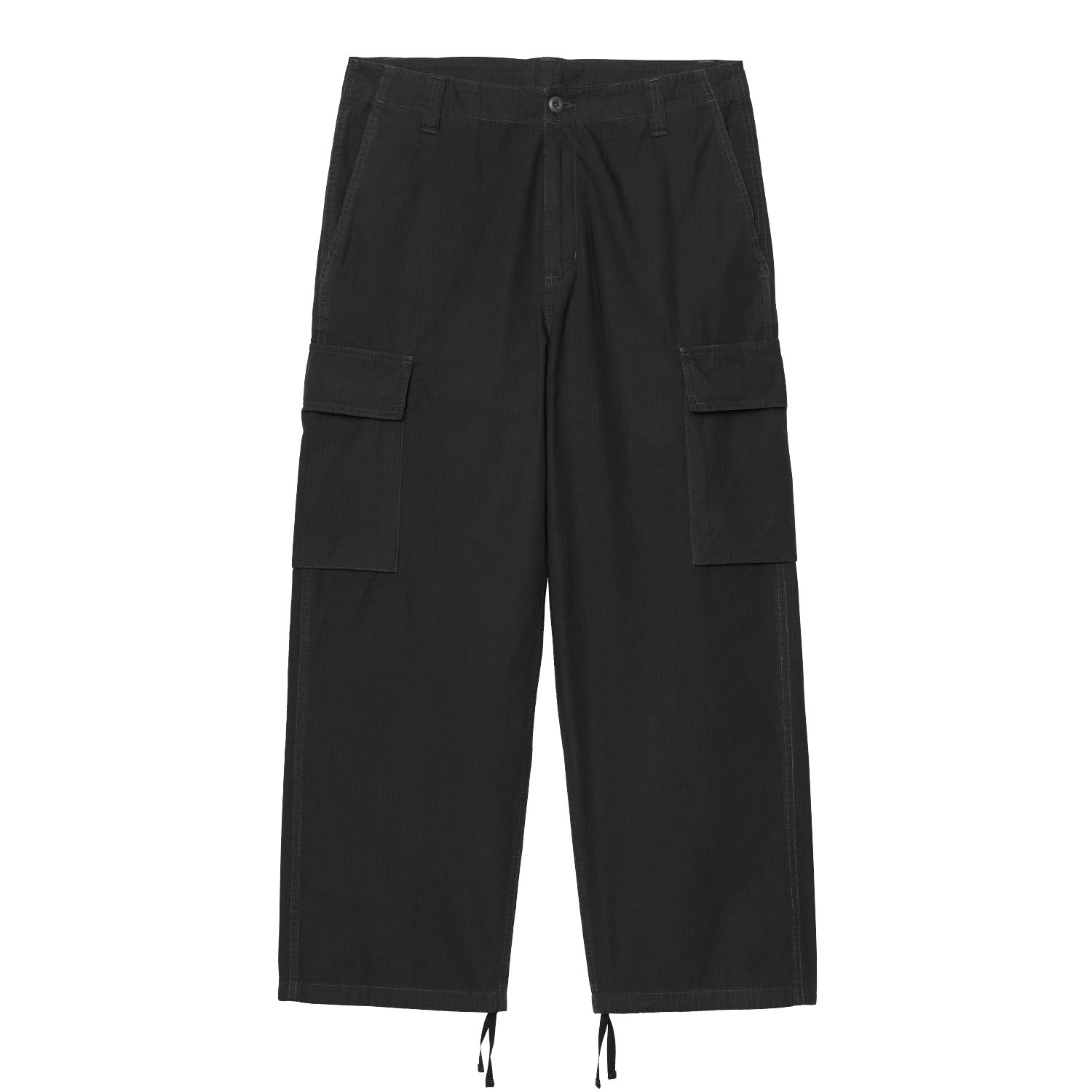Kade Cargo Pant - Black, Garment dyed