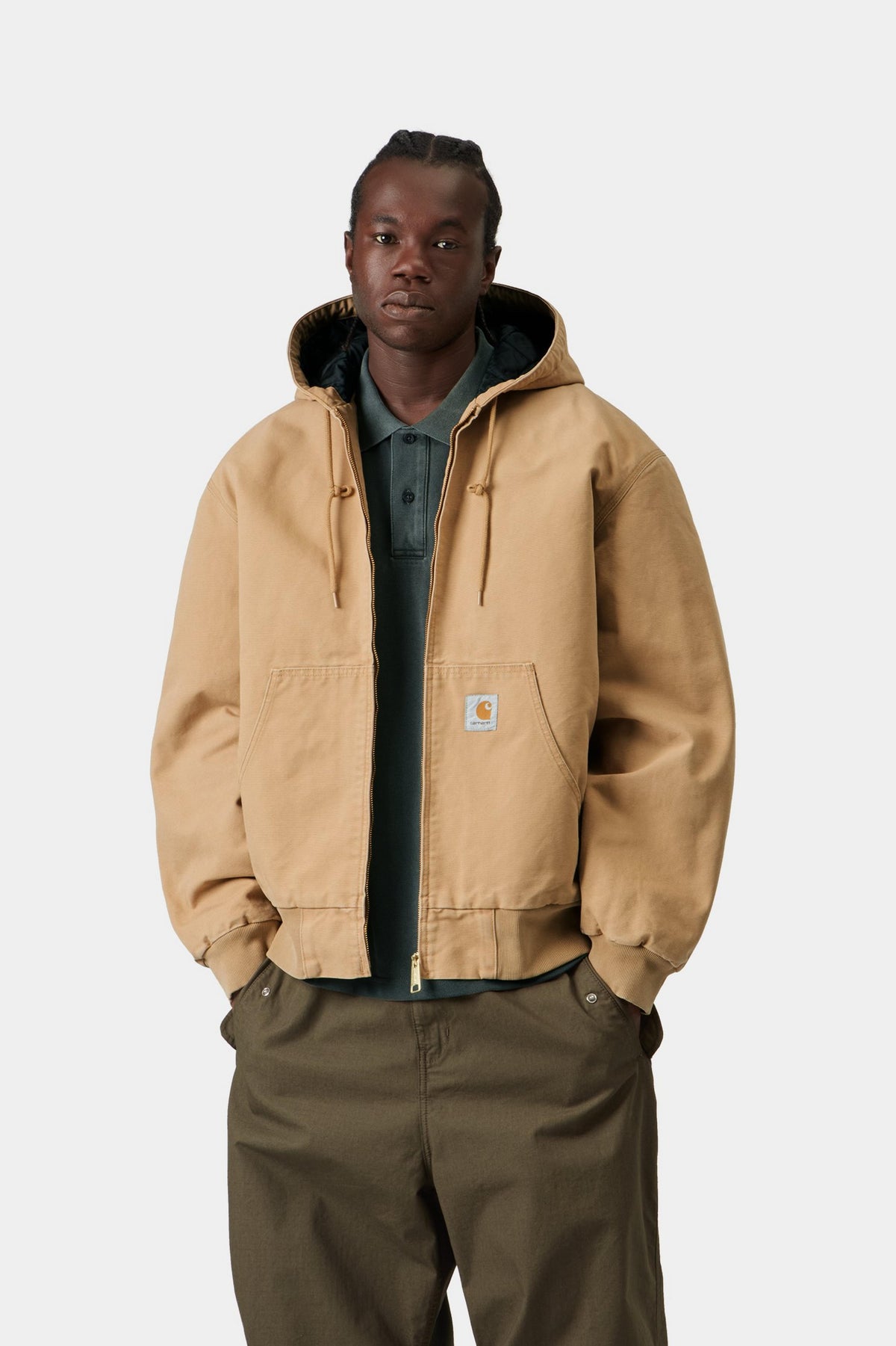 OG Active Jacket - WIP Dusty H stone canvas