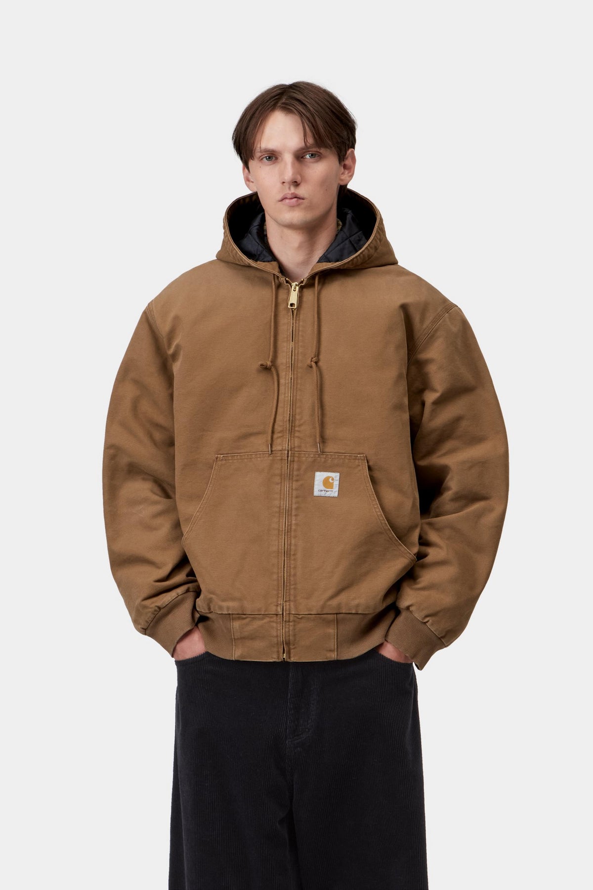 OG Active Jacket - WIP H Brown stone canvas