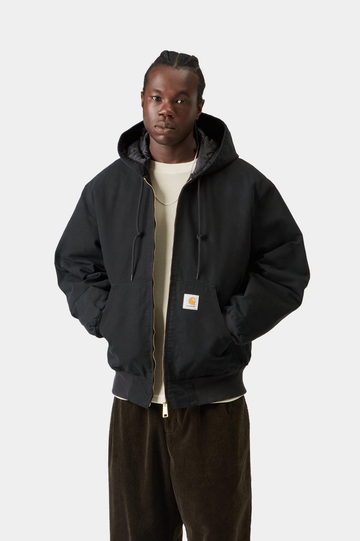 OG Active Jacket - Black stone canvas