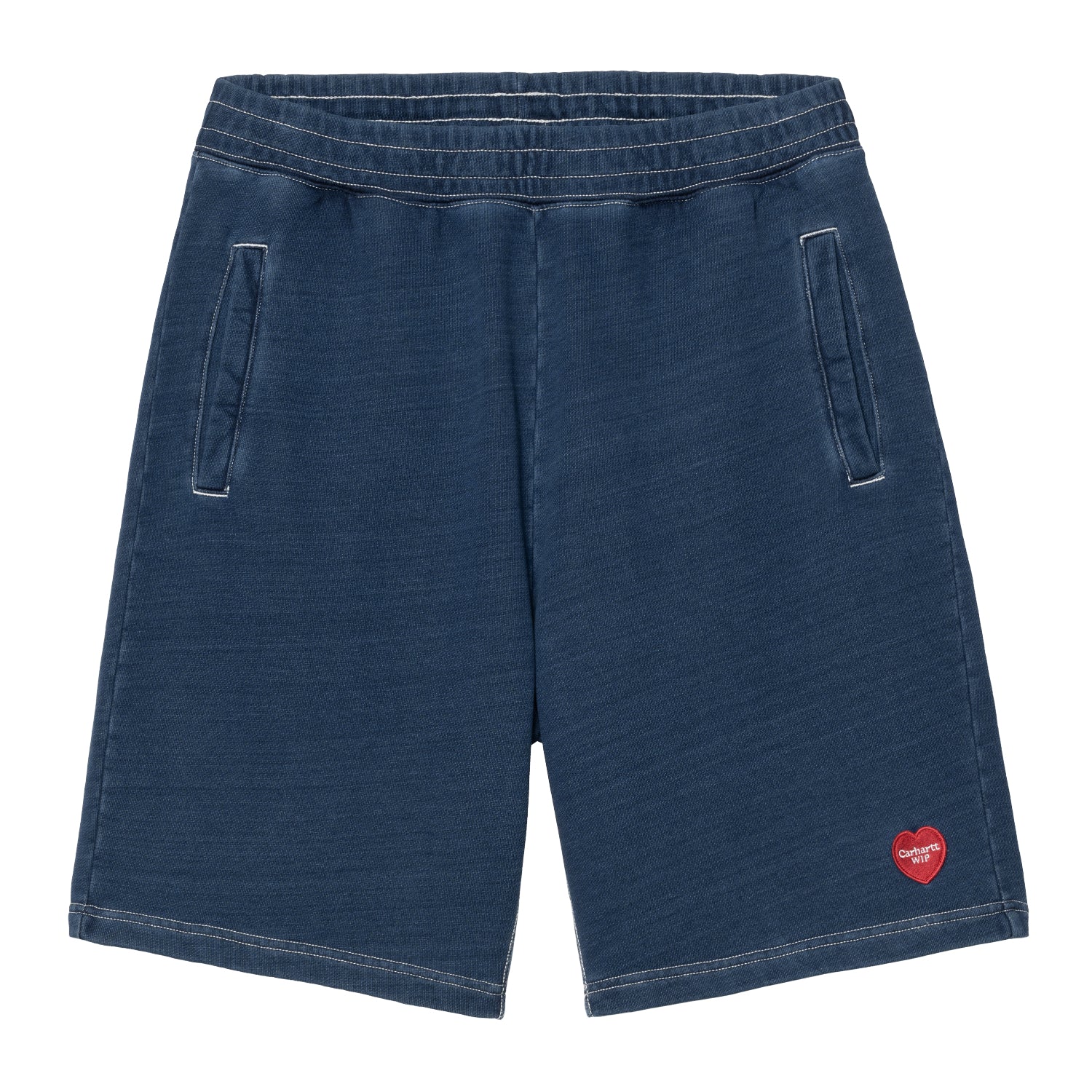 INGO SWEAT SHORT - Dark Blue (garment dyed)