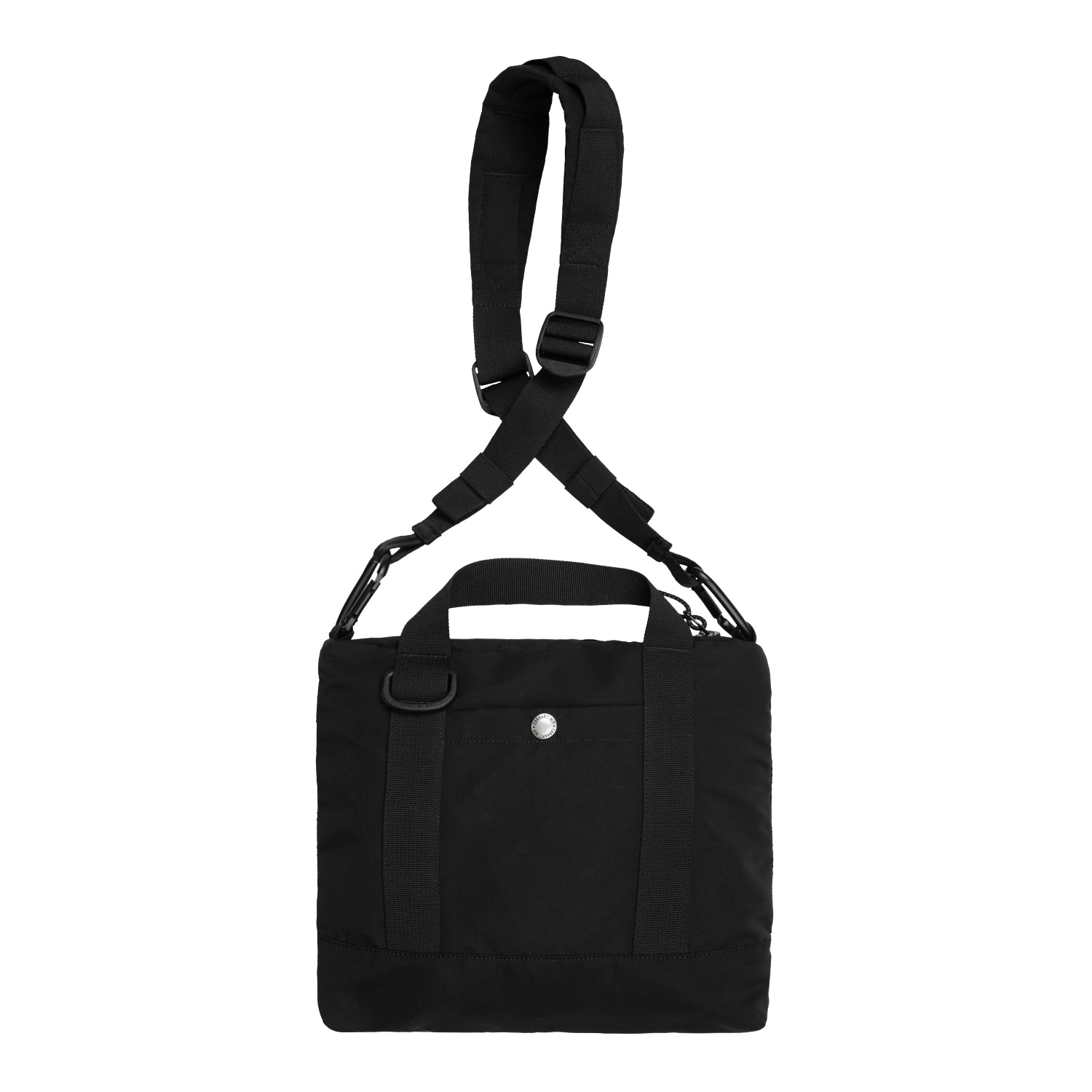 IRWIN SHOULDER BAG - Black / Black / White
