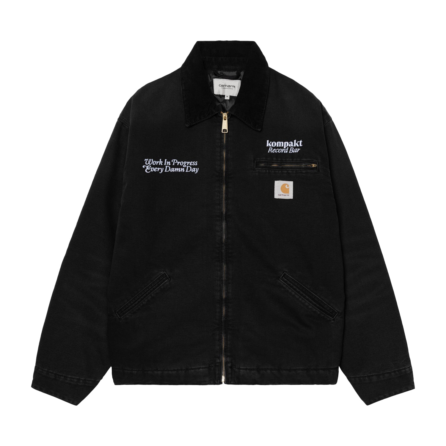 KOMPAKT OG DETROIT JACKET - Black (rinsed)