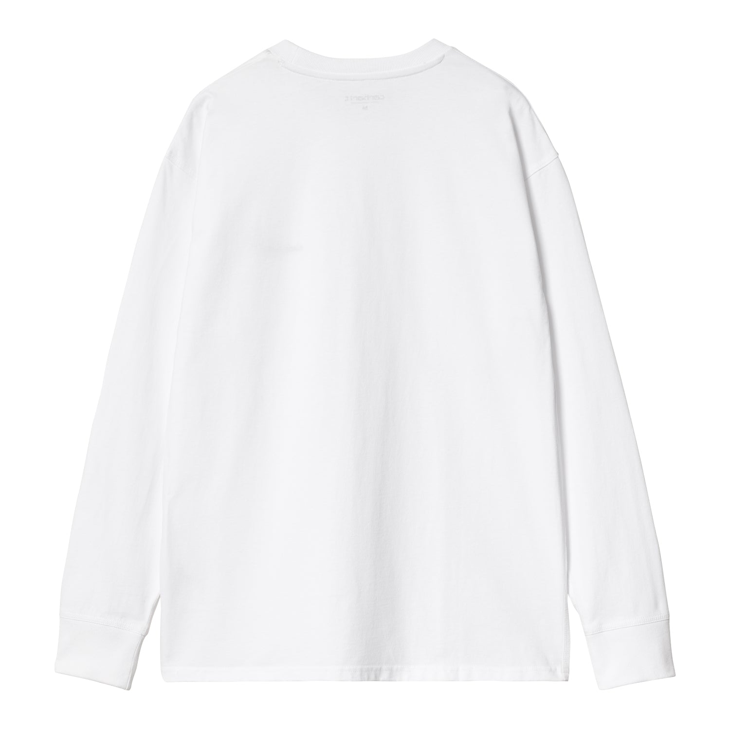 L/S AMERICAN SCRIPT T-SHIRT - White