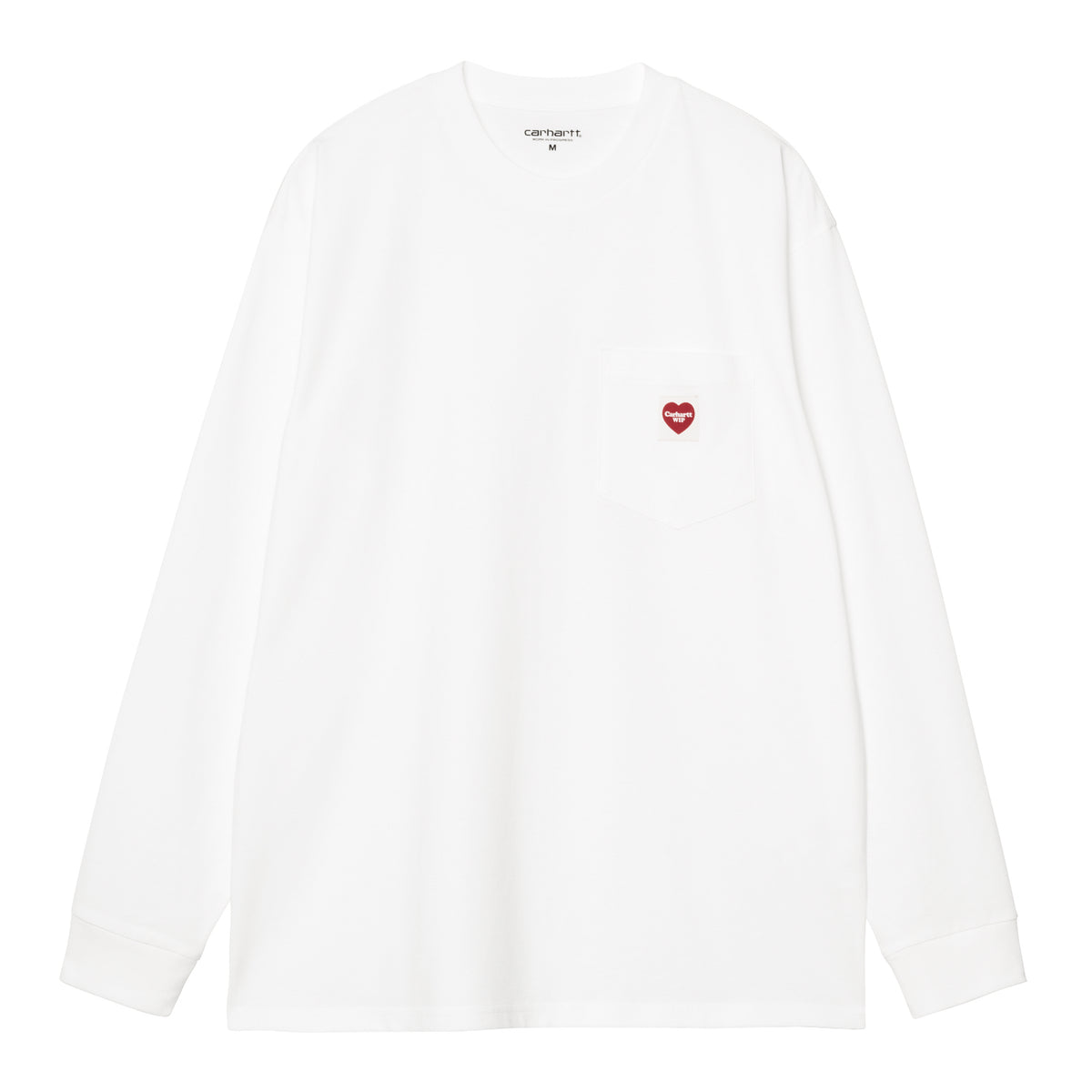 ロングスリーブポケットハートTシャツ