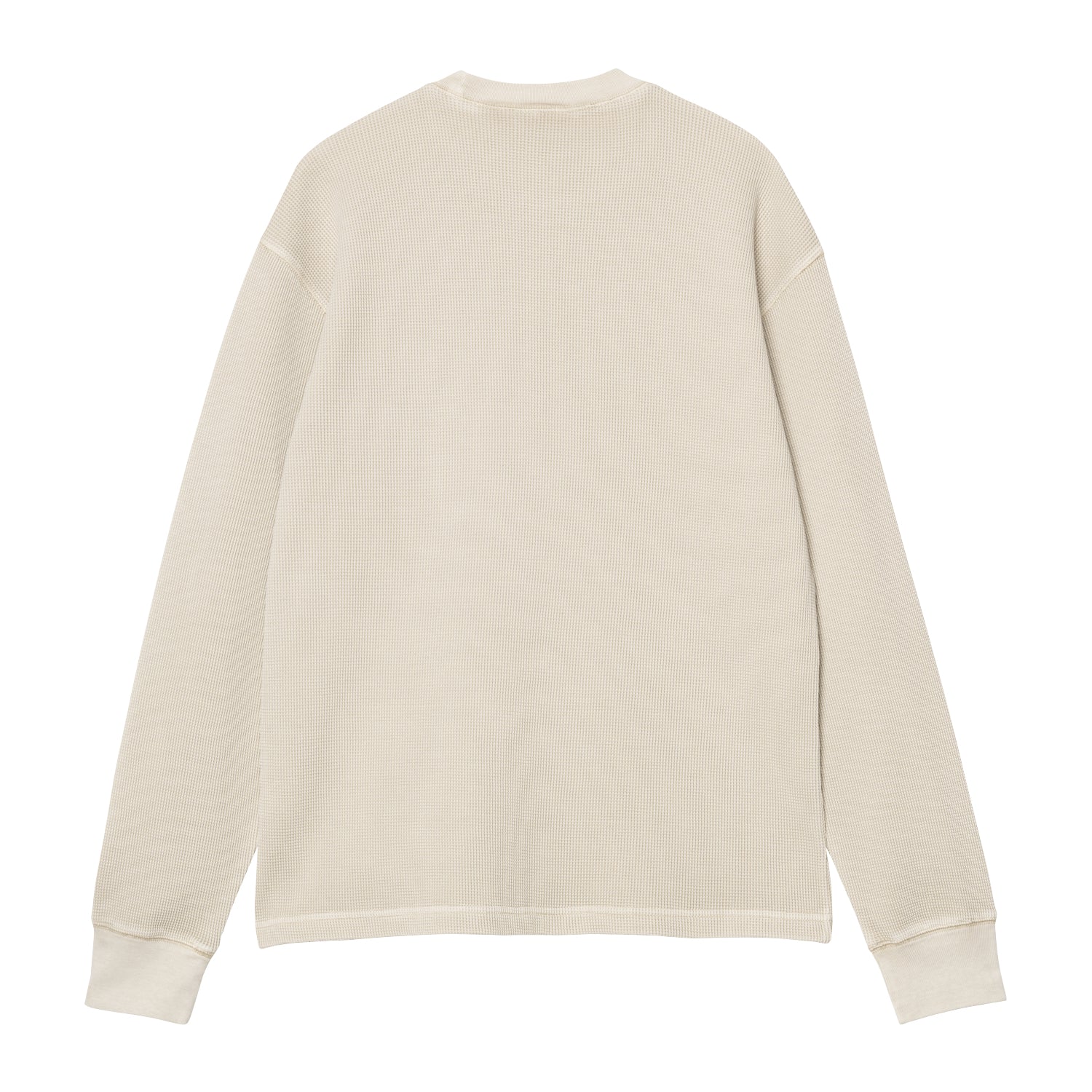 L/S VISTA WAFFLE T-SHIRT - Fleur De Sel (garment dyed)