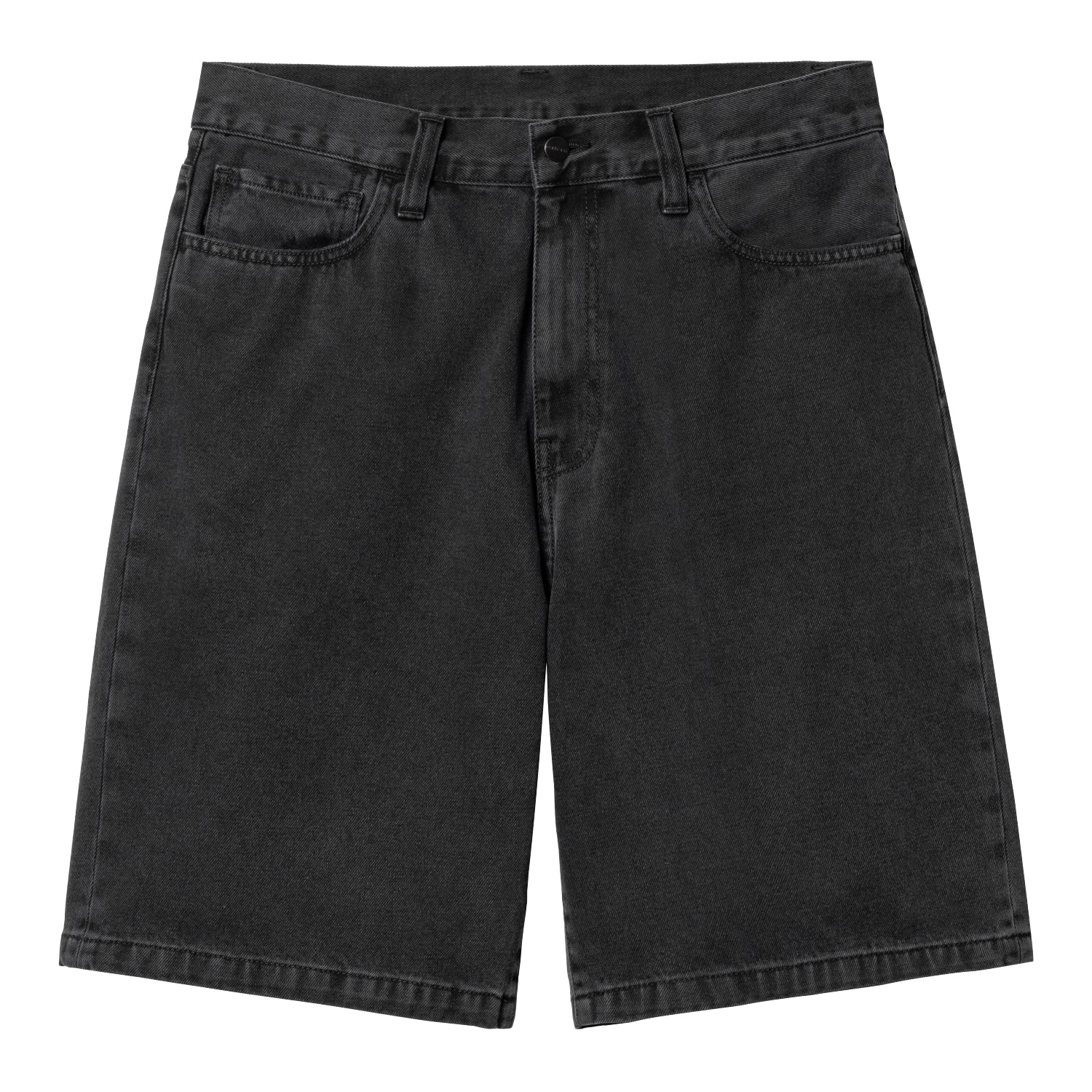 LANDON SHORT - Black (stone washed)