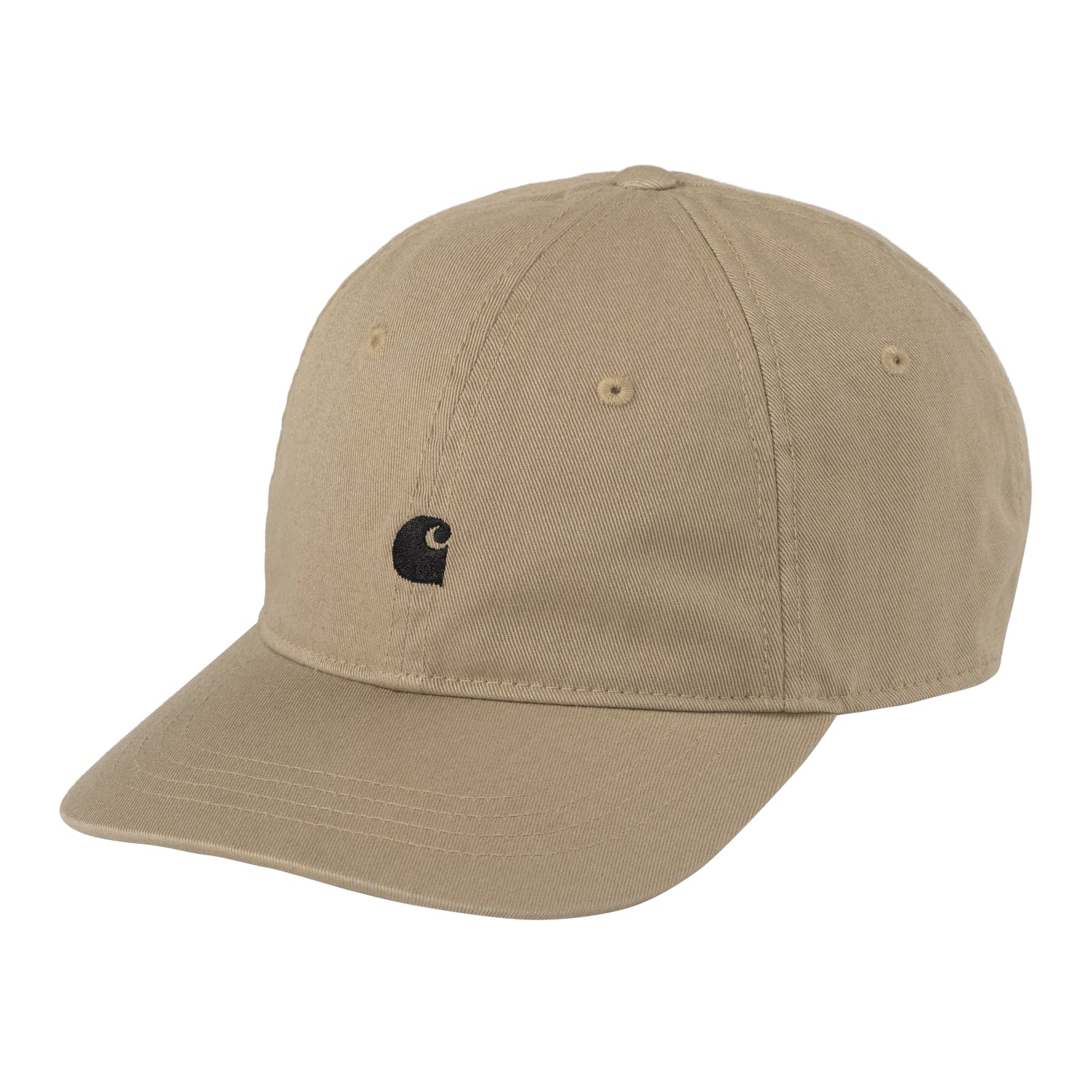 MADISON LOGO CAP - Leather / Black