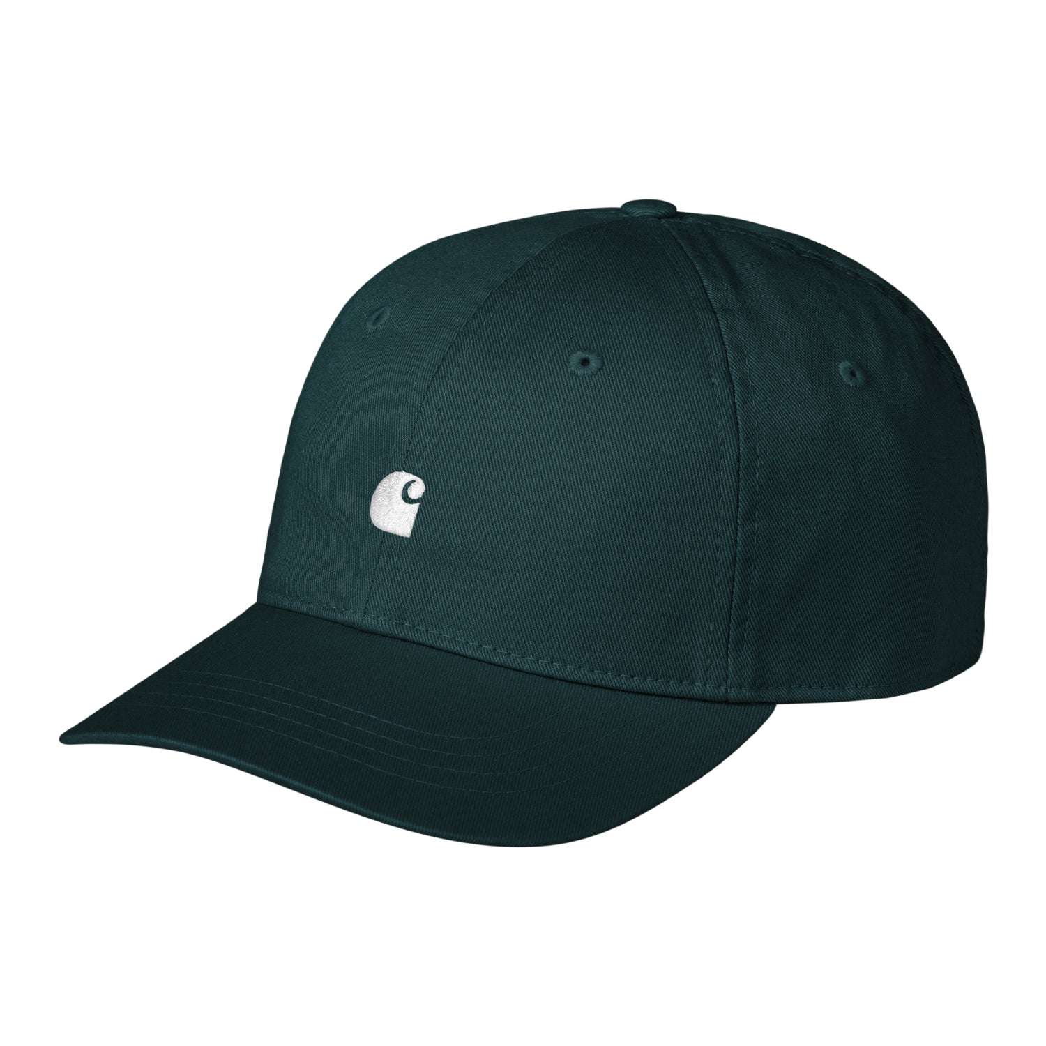 MADISON LOGO CAP - Deep Lagoon / White