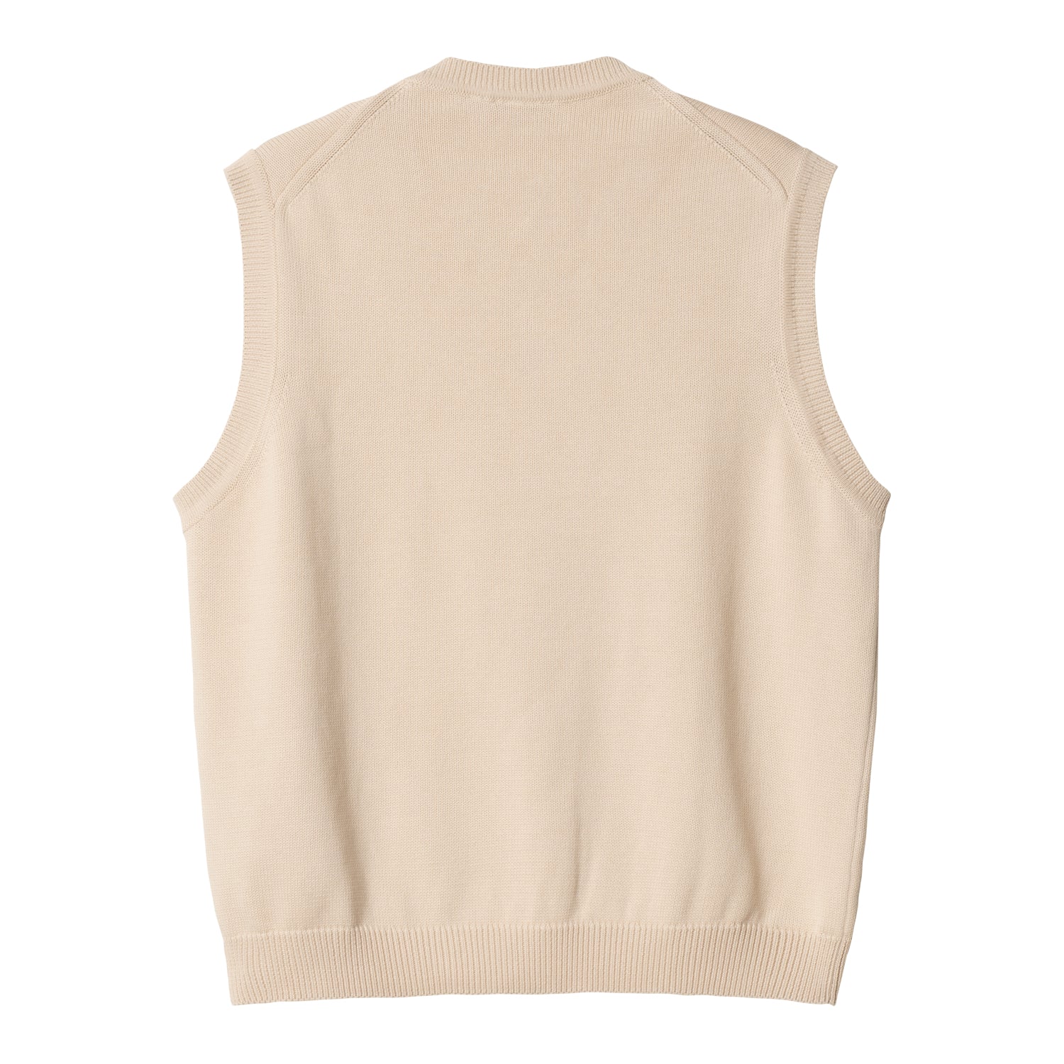 MADISON VEST SWEATER - Fleur De Sel / Black