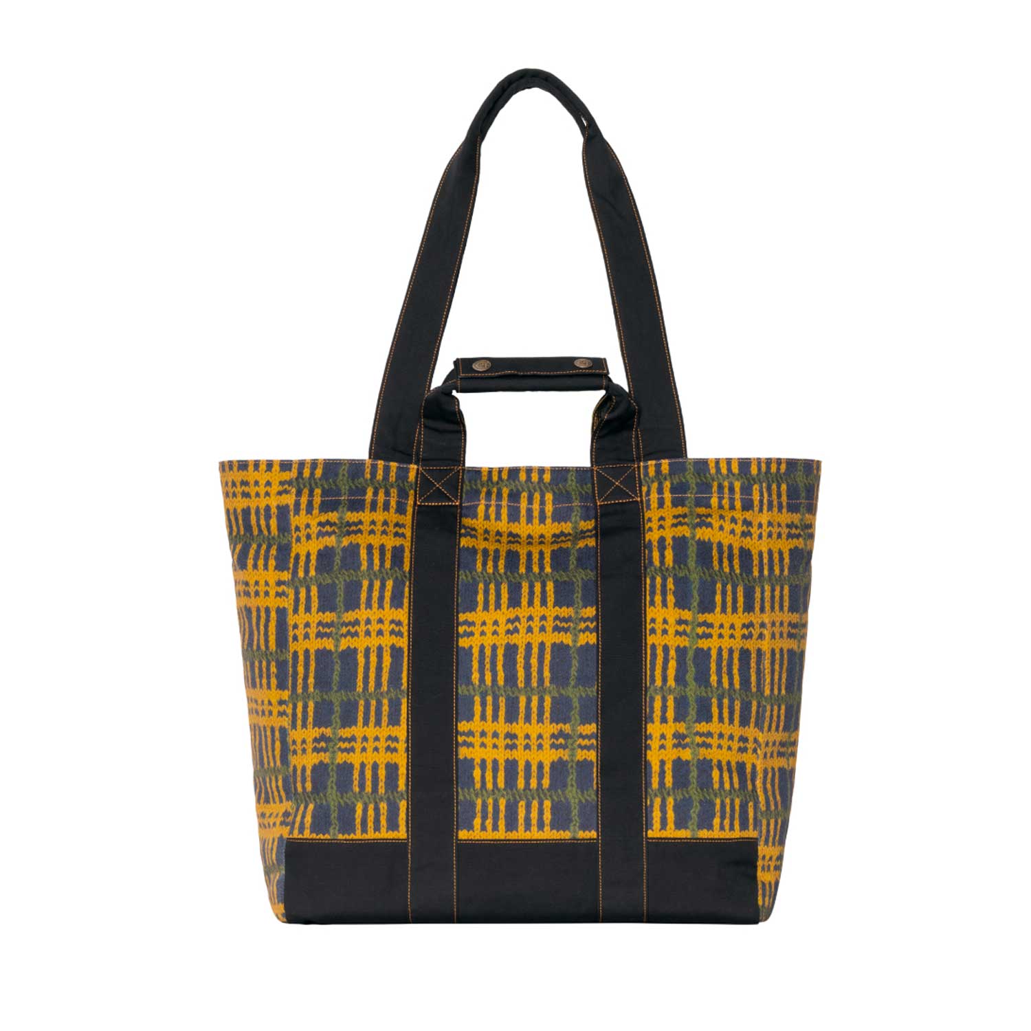 NICHOLAS DALEY RECORD BAG - ND Tartan Print